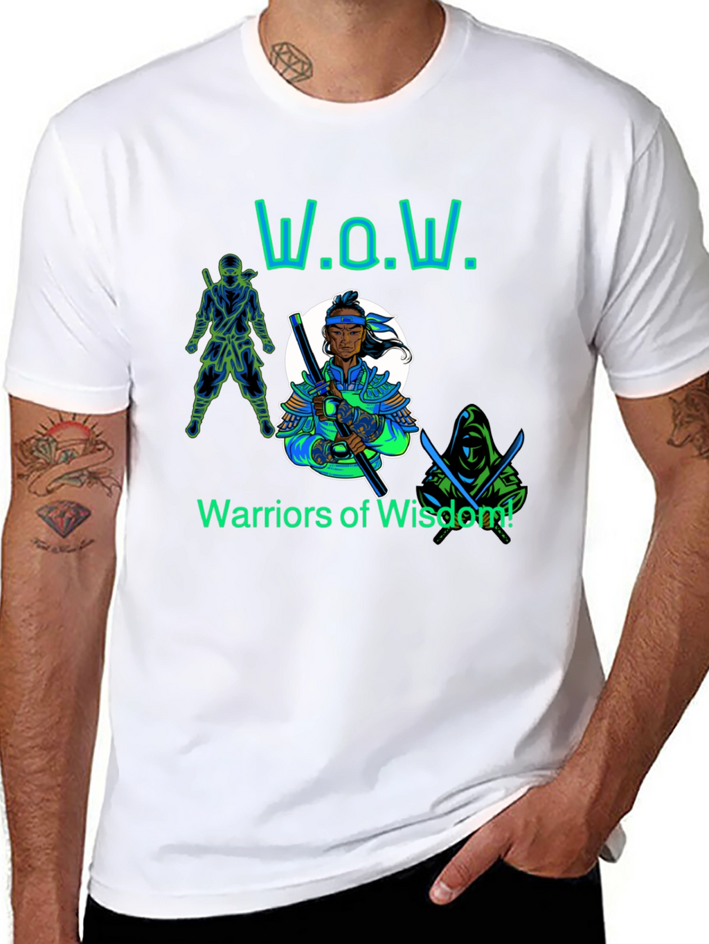 Warriors of Wisdom Graphic T-Shirt