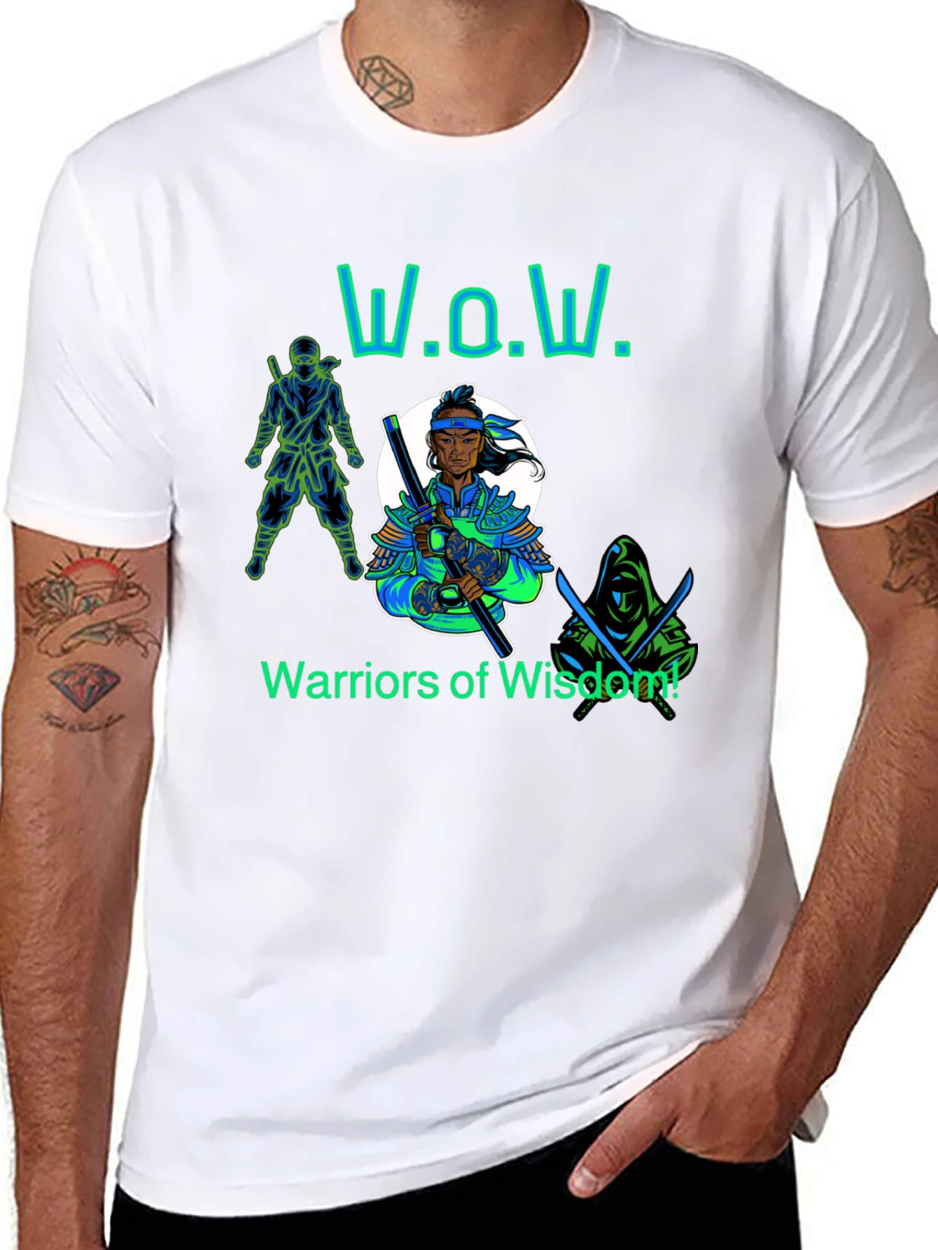 Warriors of Wisdom Graphic T-Shirt