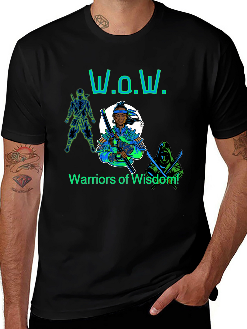 Warriors of Wisdom Graphic T-Shirt