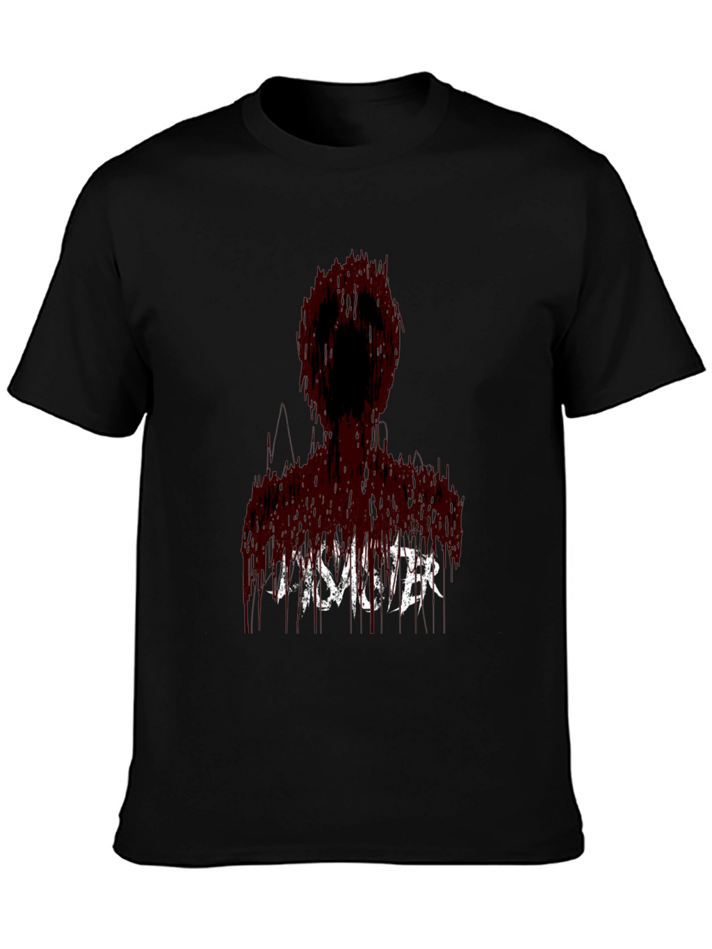 Disaster Graphic Print Black T-Shirt