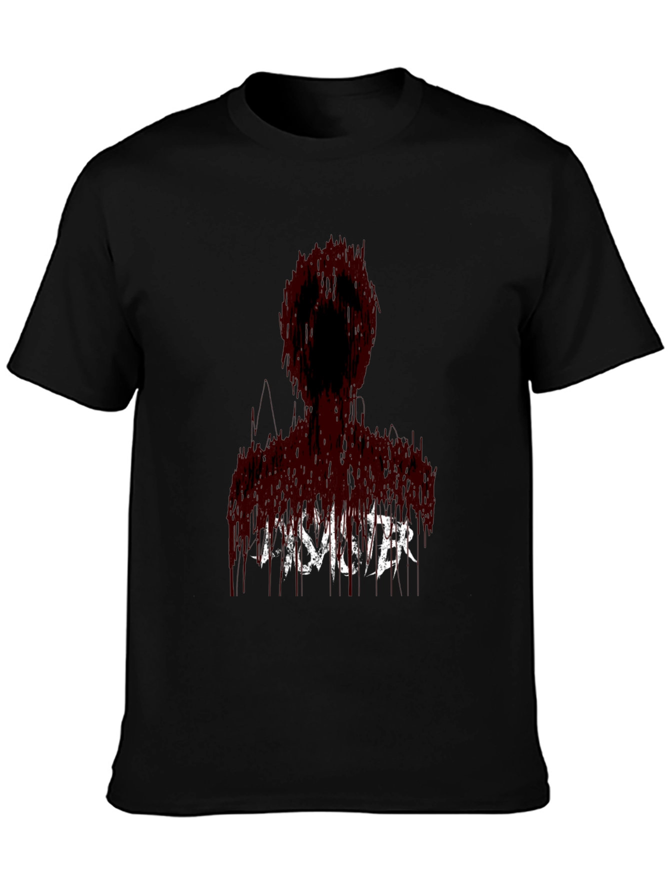 Disaster Graphic Print Black T-Shirt
