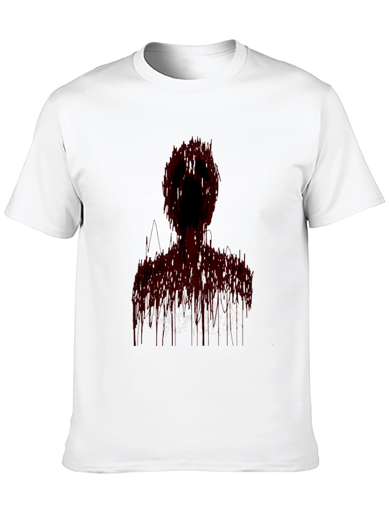 Disaster Graphic Print Black T-Shirt