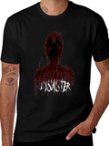 Disaster Graphic Print Black T-Shirt