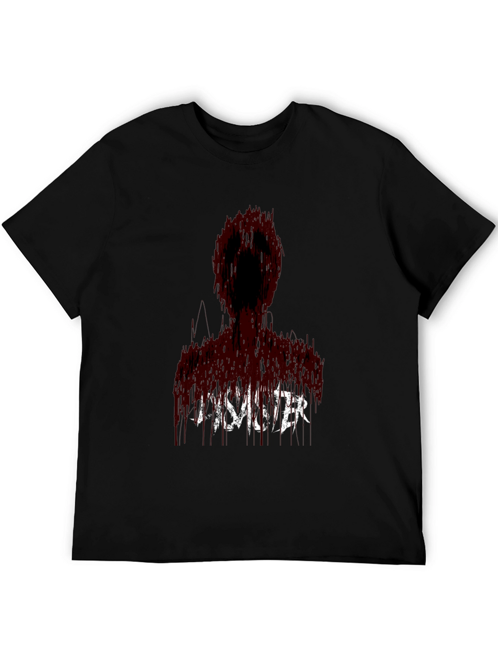 Disaster Graphic Print Black T-Shirt