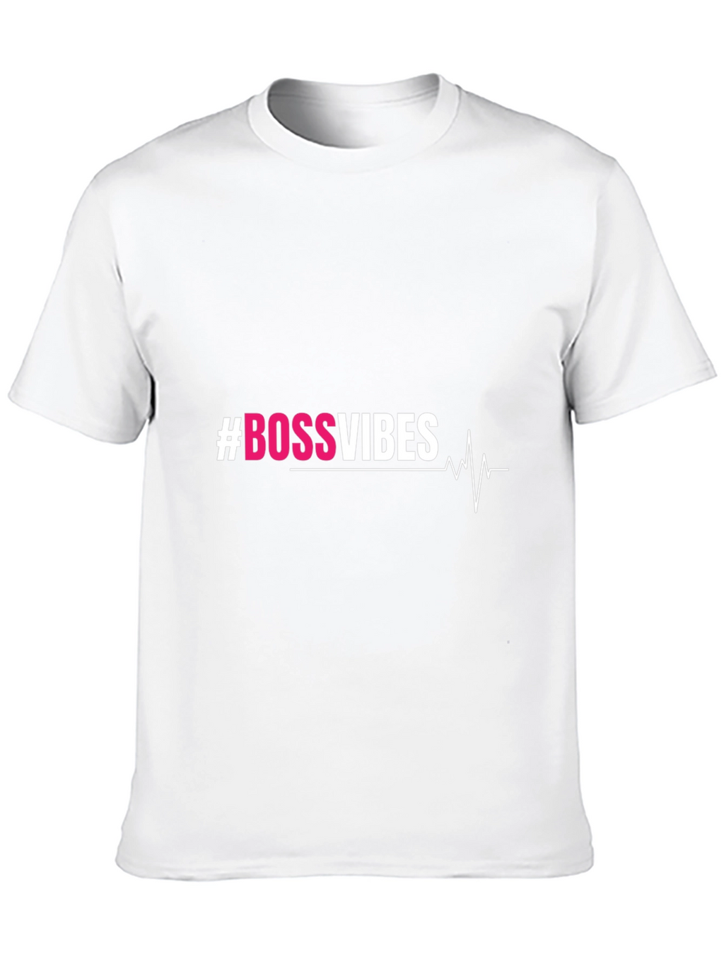 #BossVibes Graphic Tee - Black Short Sleeve T-Shirt