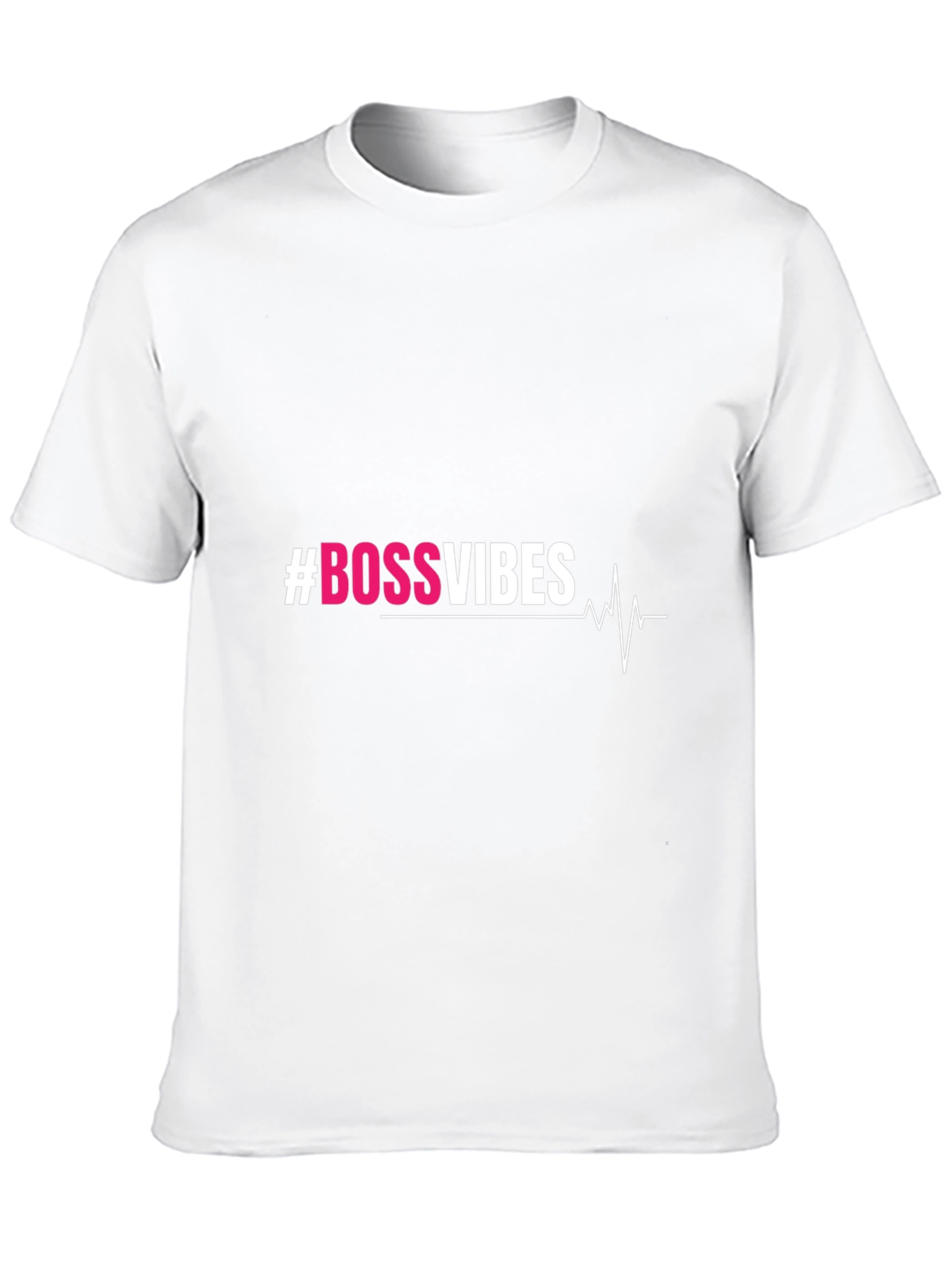 #BossVibes Graphic Tee - Black Short Sleeve T-Shirt