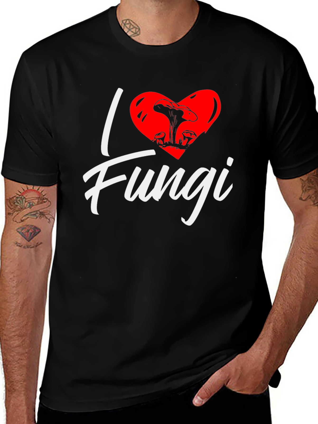 I Heart Fungi Graphic Tee
