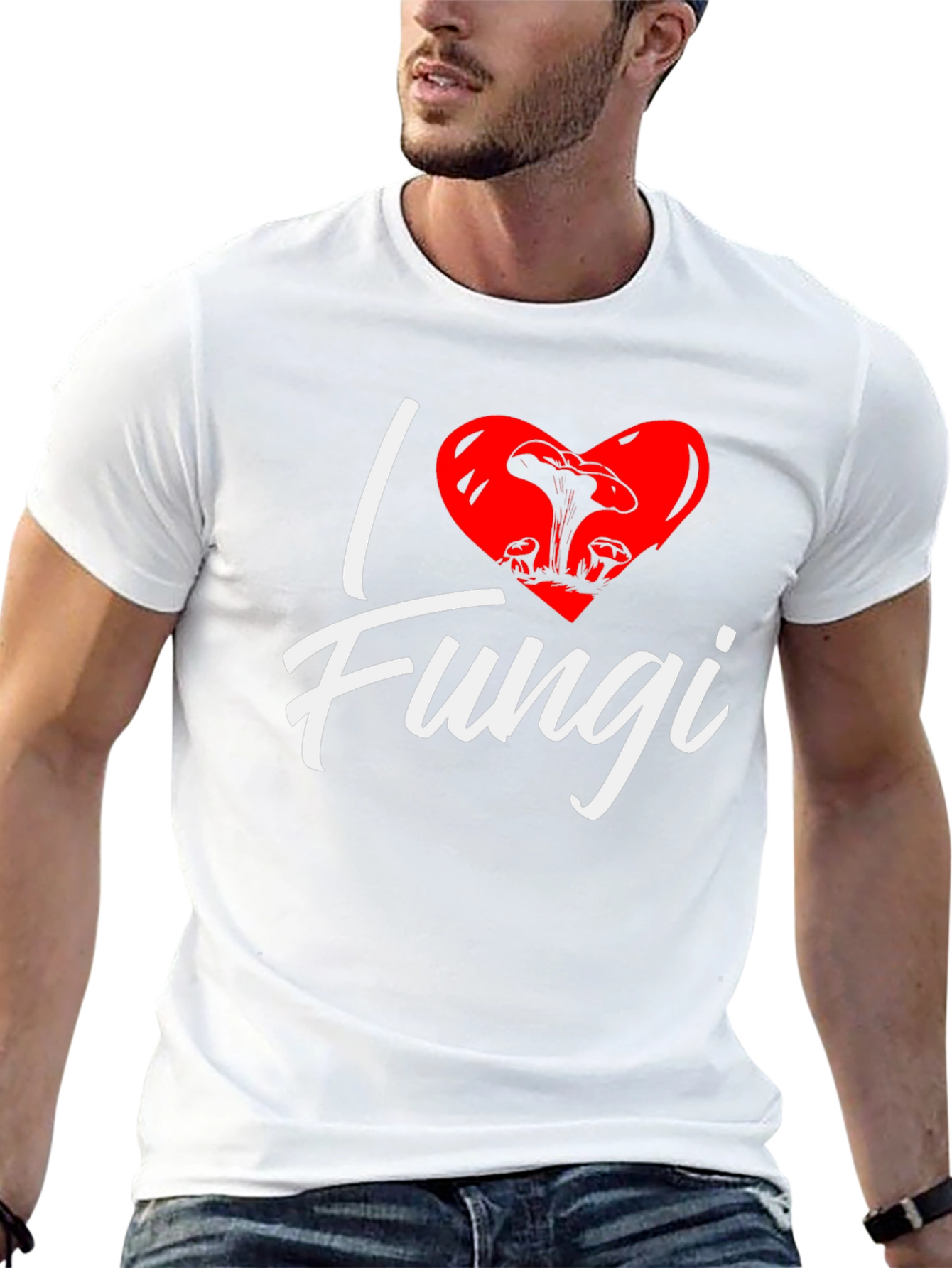 I Heart Fungi Graphic Tee