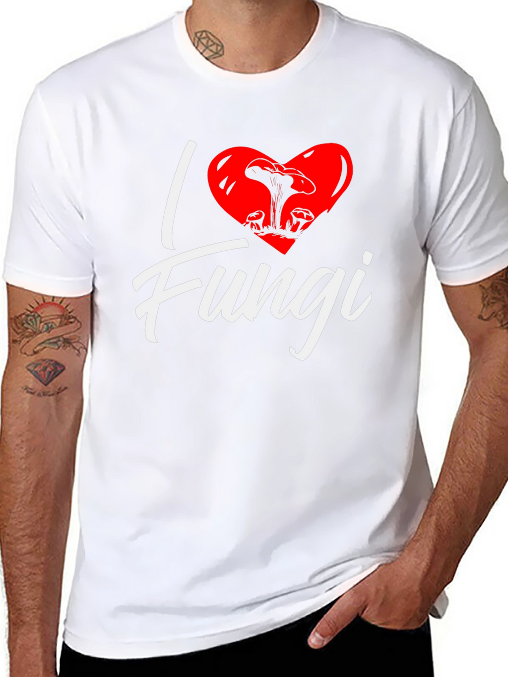 I Heart Fungi Graphic Tee