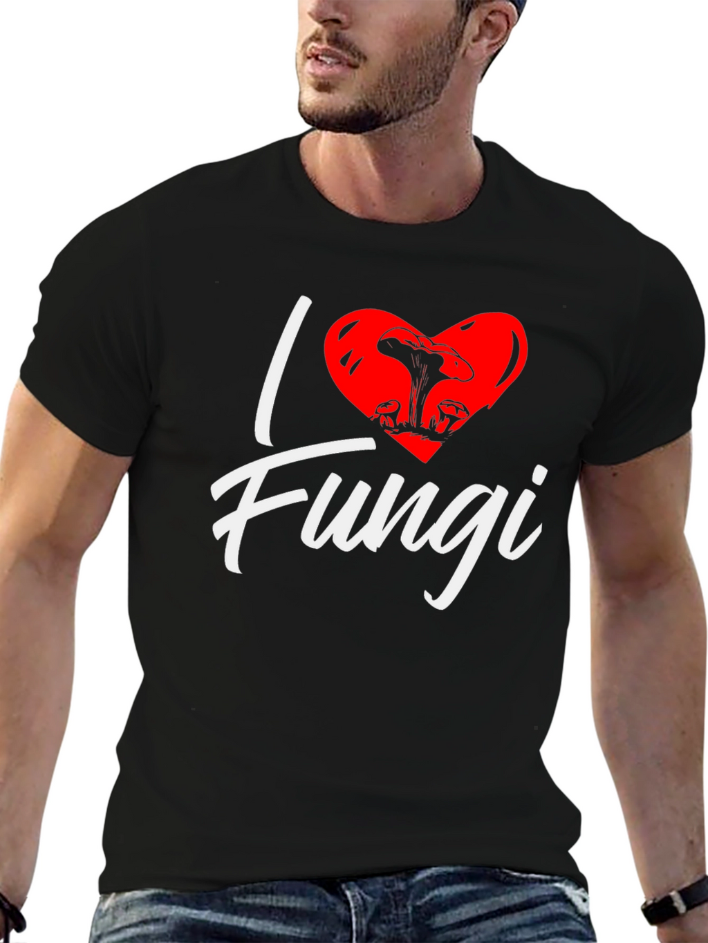 I Heart Fungi Graphic Tee