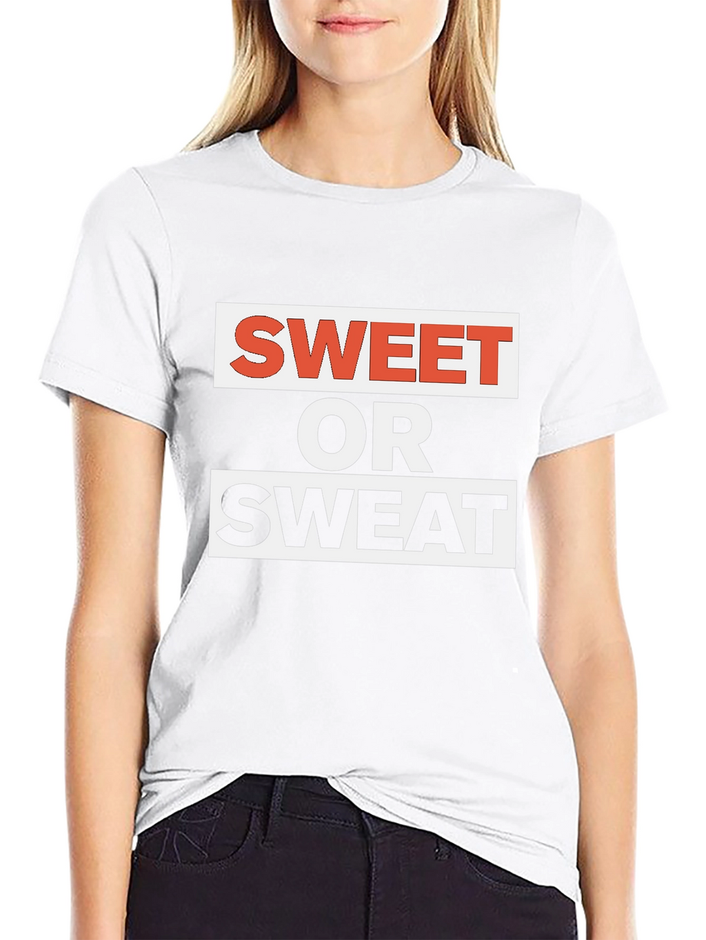 Sweet or Sweat T-Shirt - Fitness Motivation Tee