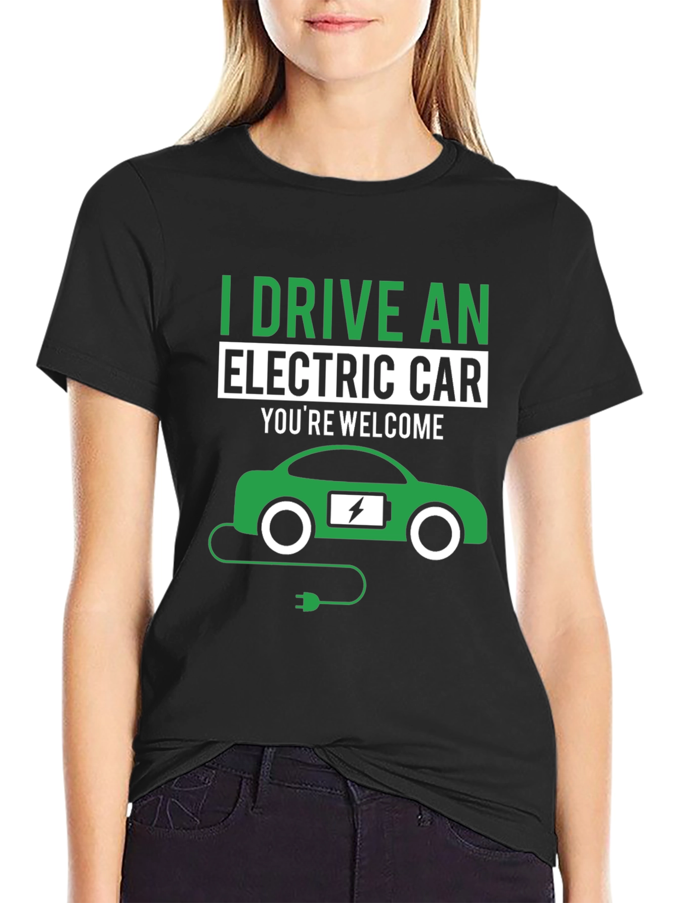 I Drive an Electric Car T-Shirt