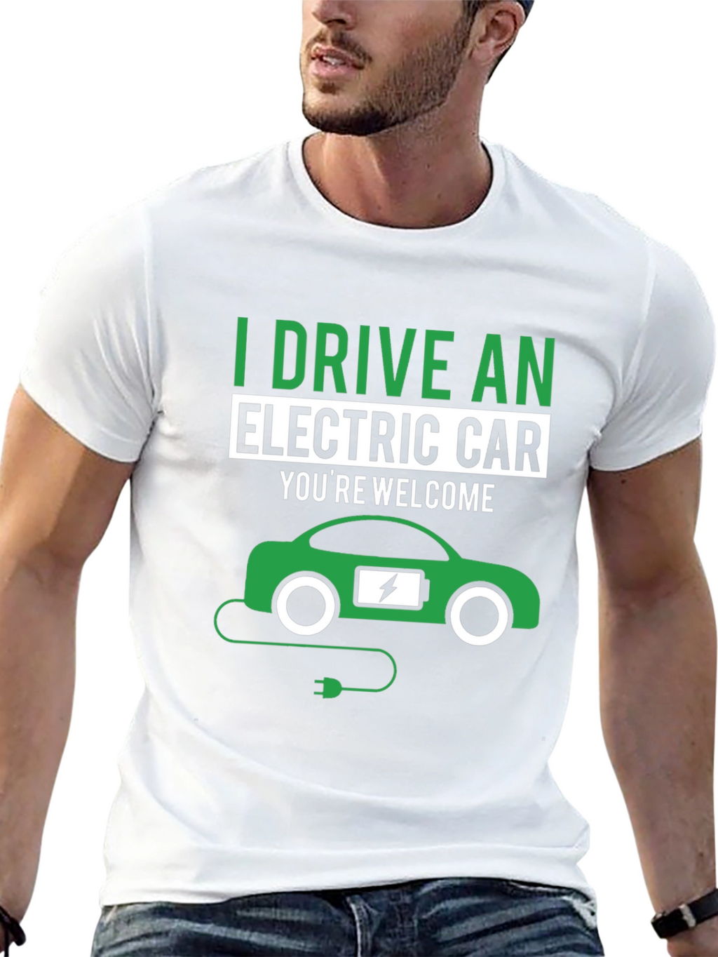 I Drive an Electric Car T-Shirt