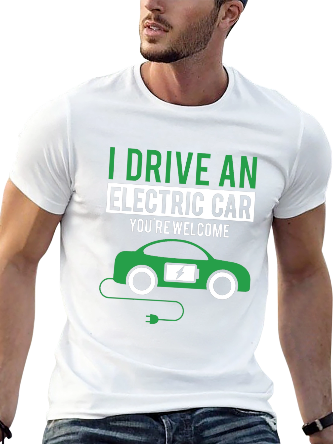 I Drive an Electric Car T-Shirt