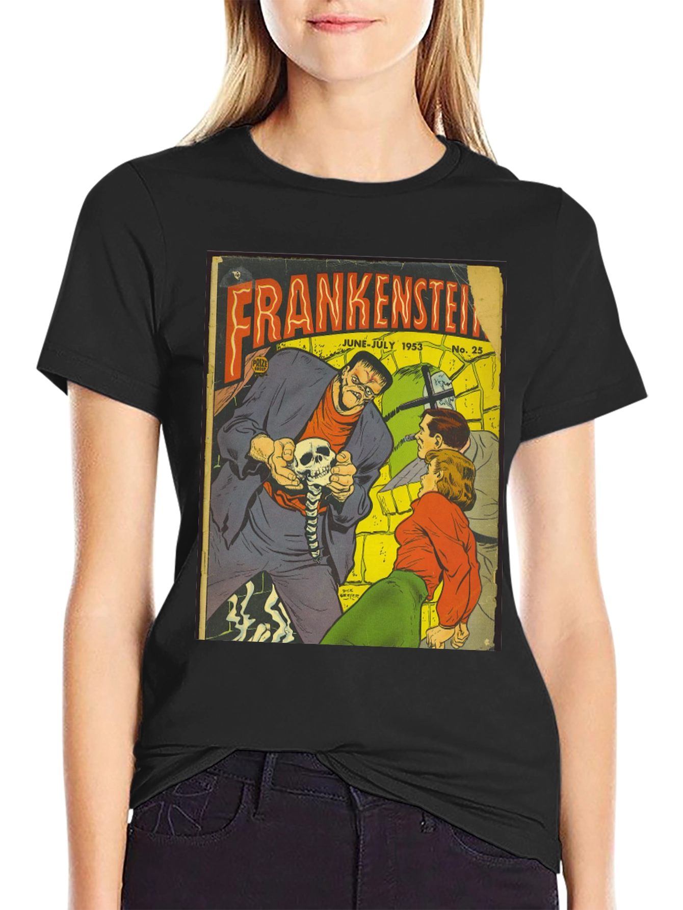 Frankenstein Comic Book T-Shirt