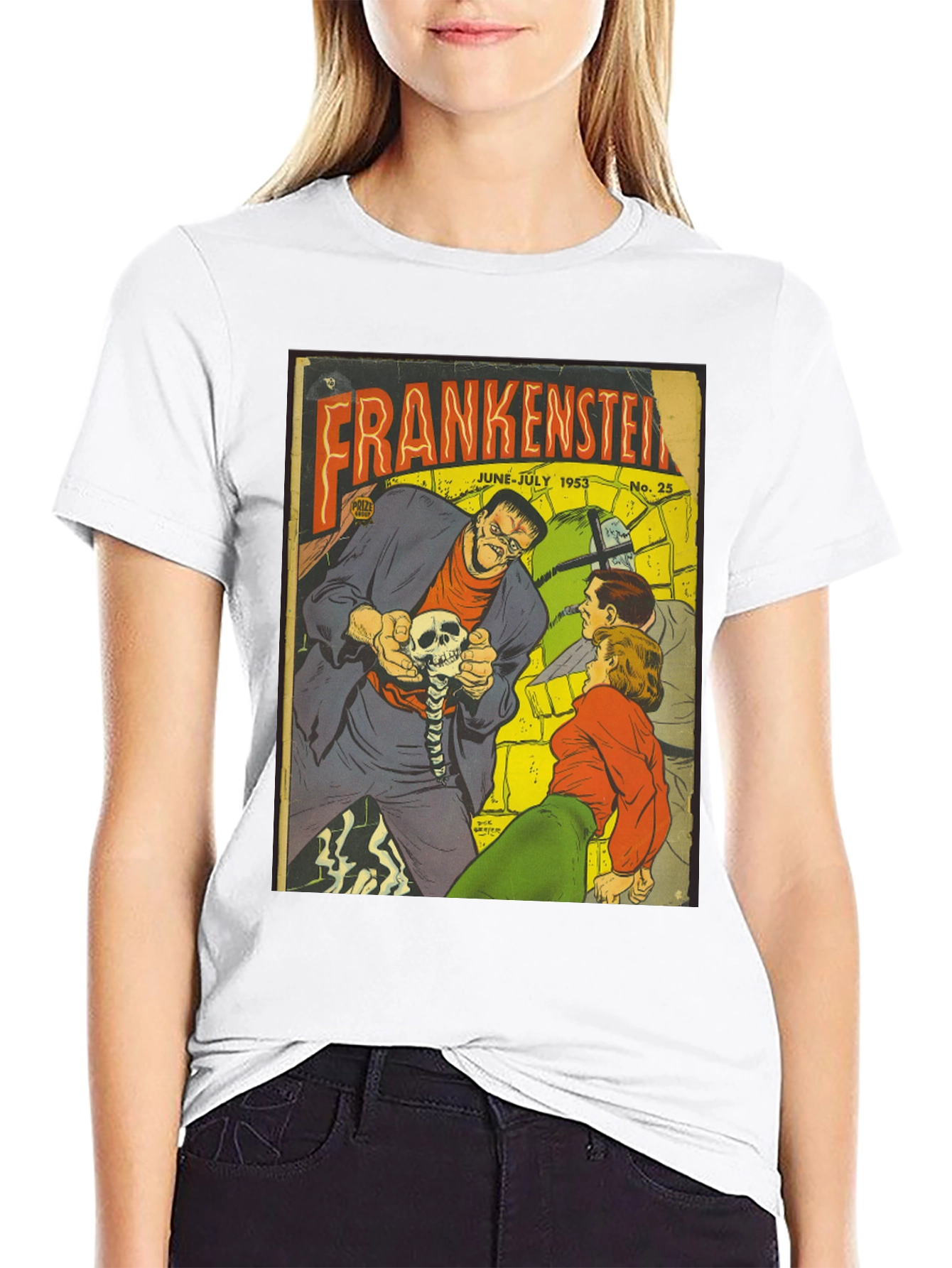 Frankenstein Comic Book T-Shirt