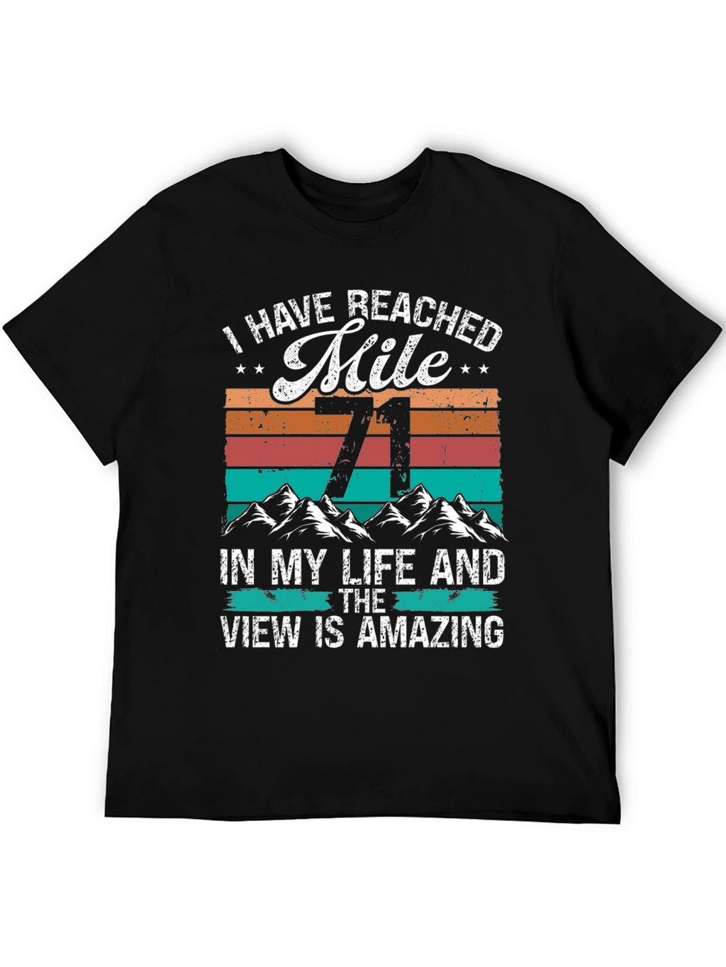 71st Birthday Milestone T-Shirt