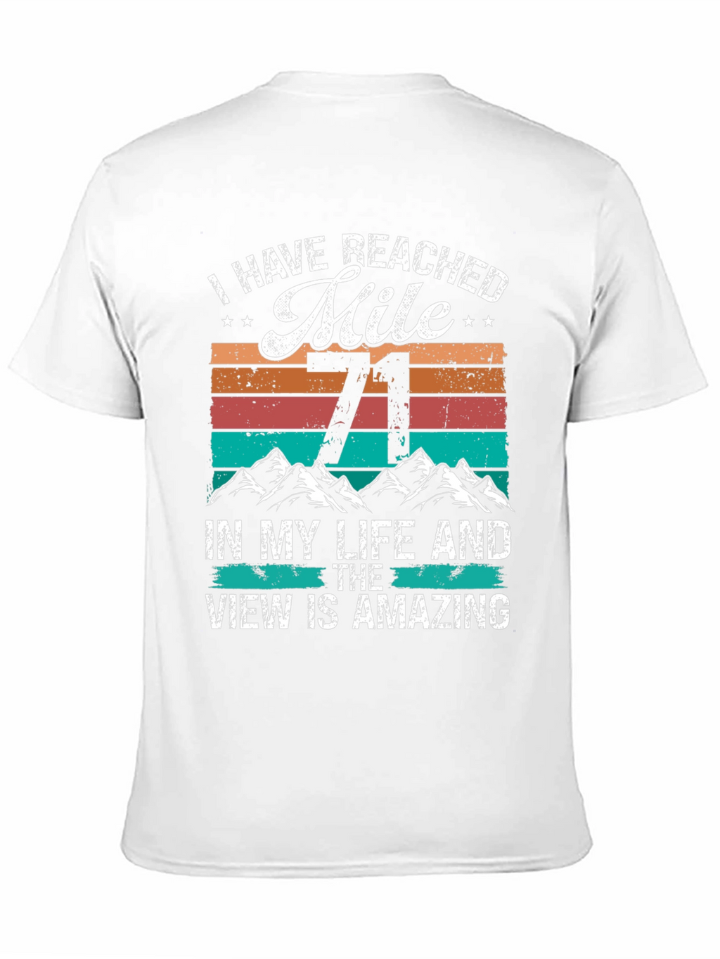 71st Birthday Milestone T-Shirt
