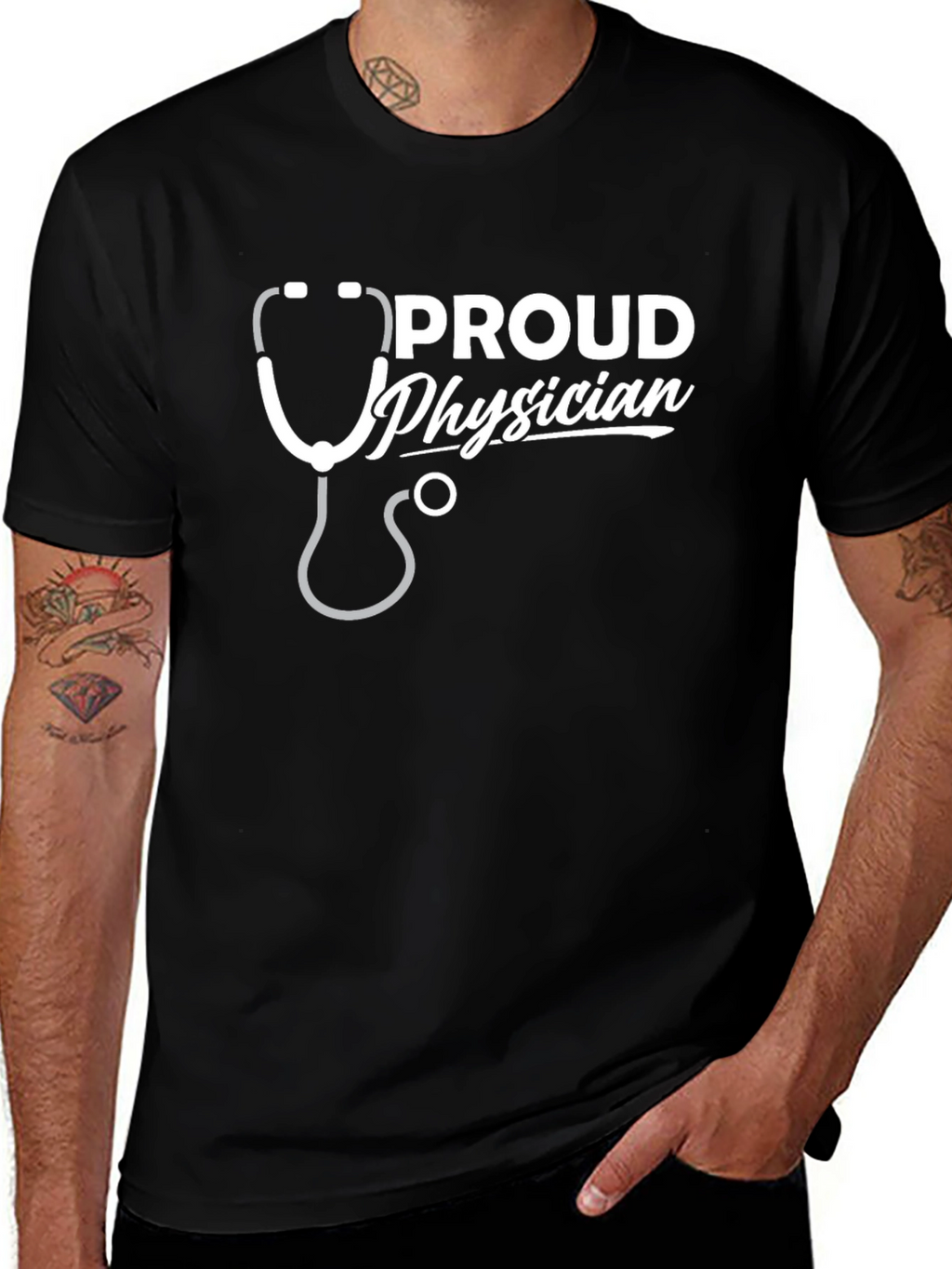 Proud Physician T-Shirt - Medical Doctor Tee