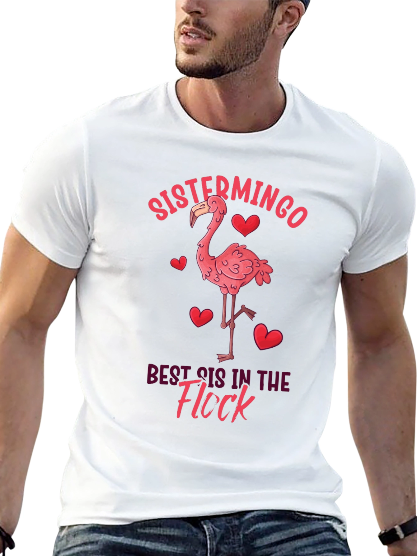 Sistermingo T-Shirt - Best Sis in the Flock!