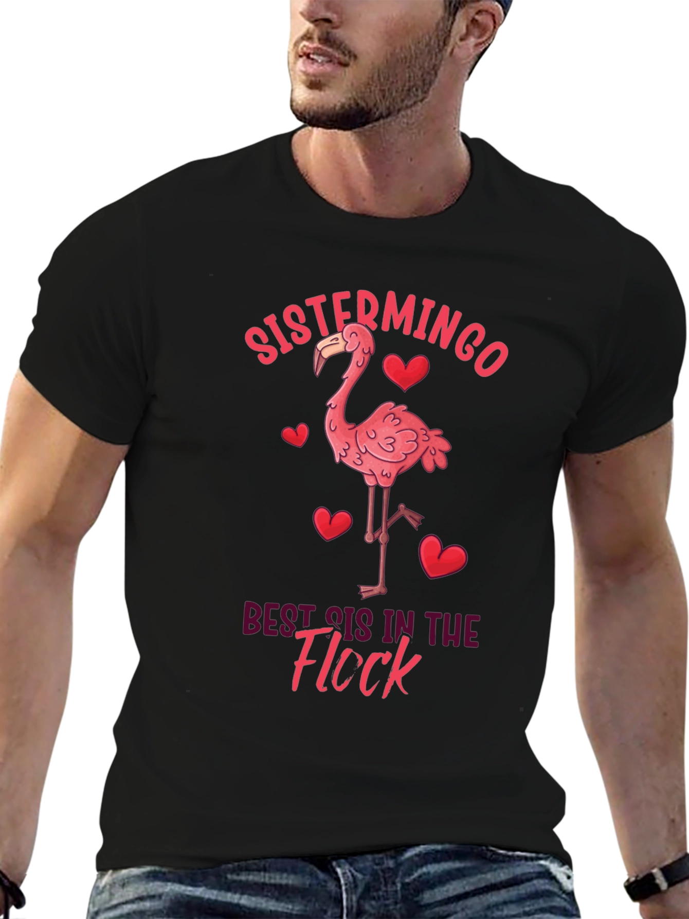 Sistermingo T-Shirt - Best Sis in the Flock!