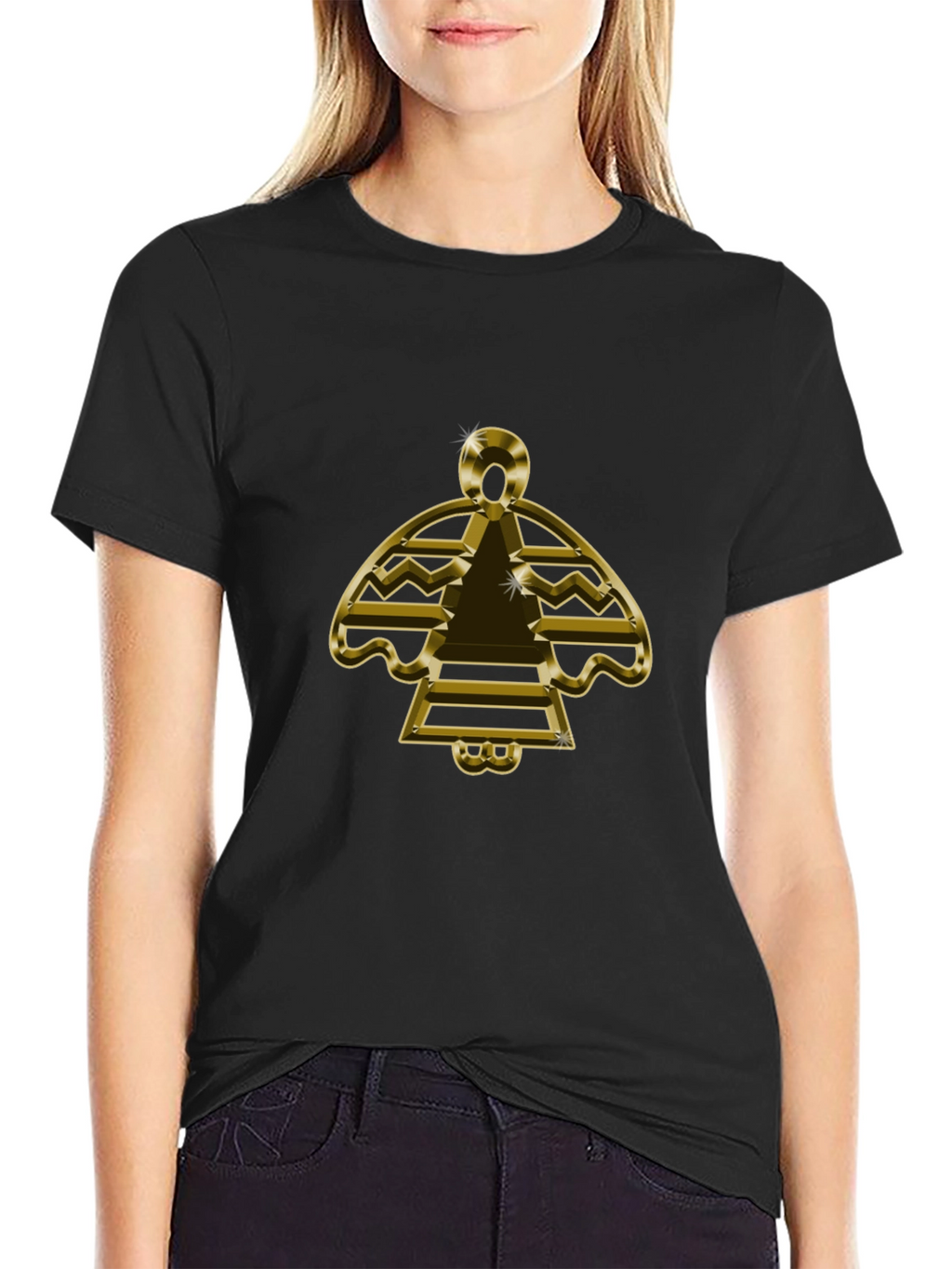 Gold Graphic Tee - Stylish Comfort
