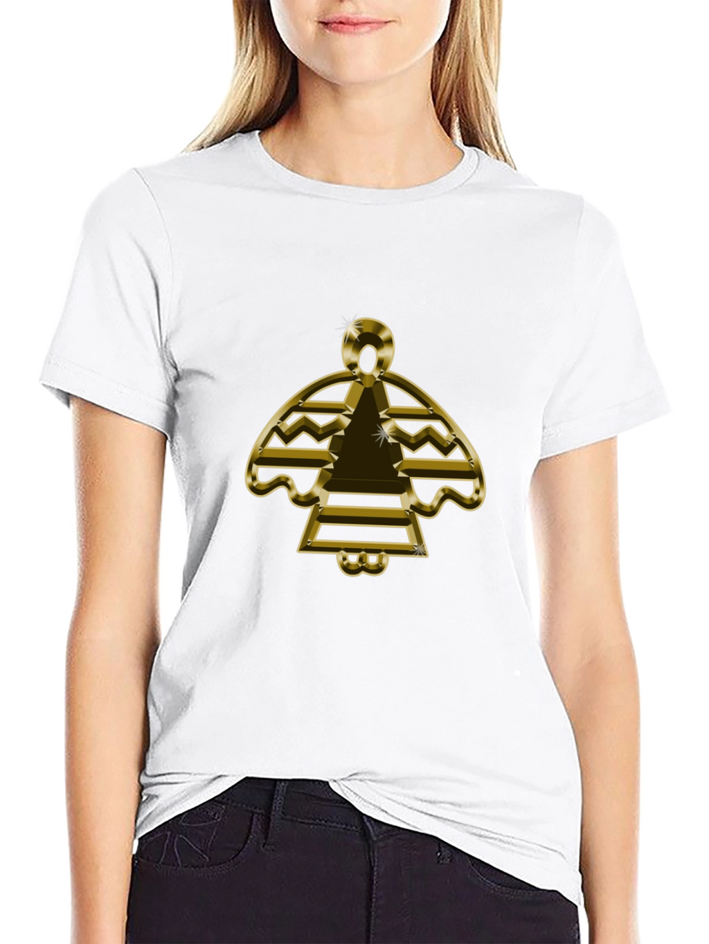Gold Graphic Tee - Stylish Comfort
