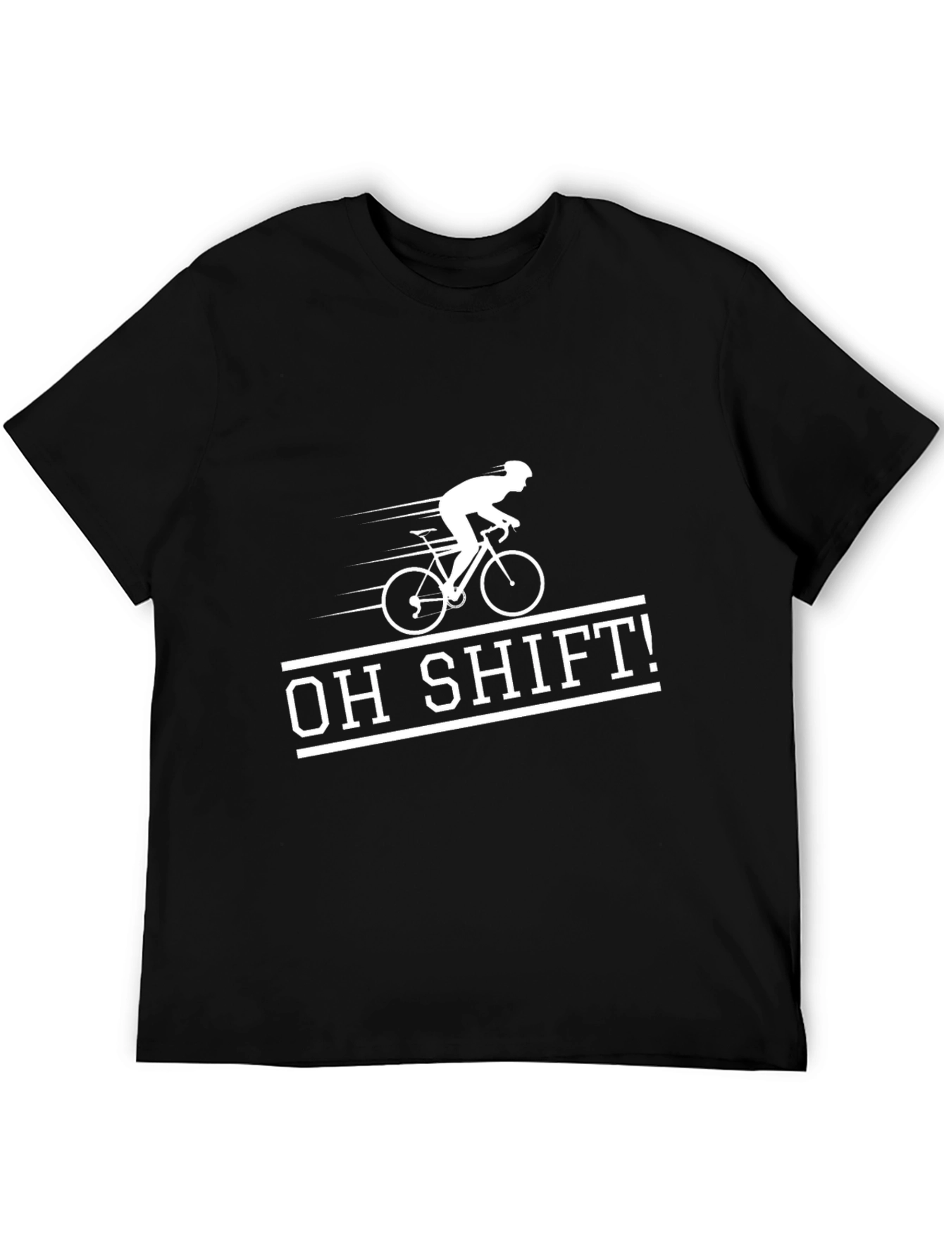 Oh Shift! Cycling T-Shirt - Funny Biker Tee