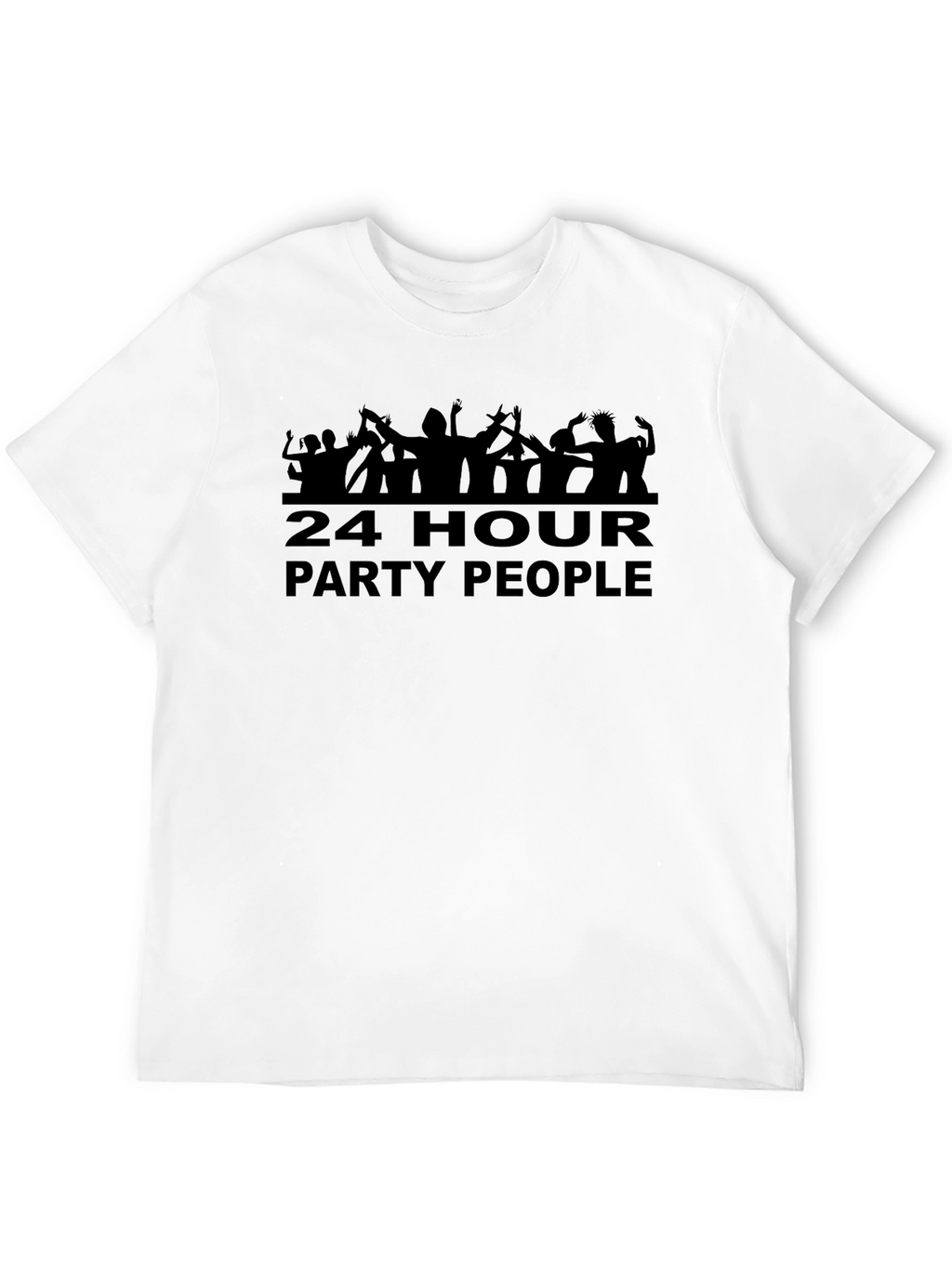 24 Hour Party People Black T-Shirt