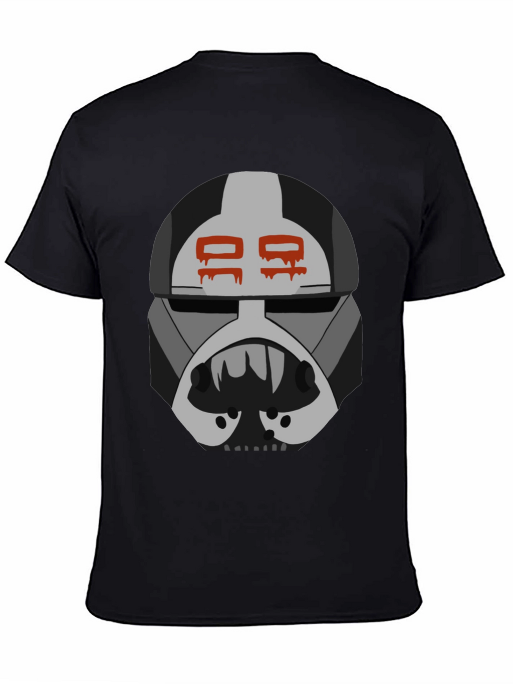 Graphic Tee: Bad Batch Hunter Helmet
