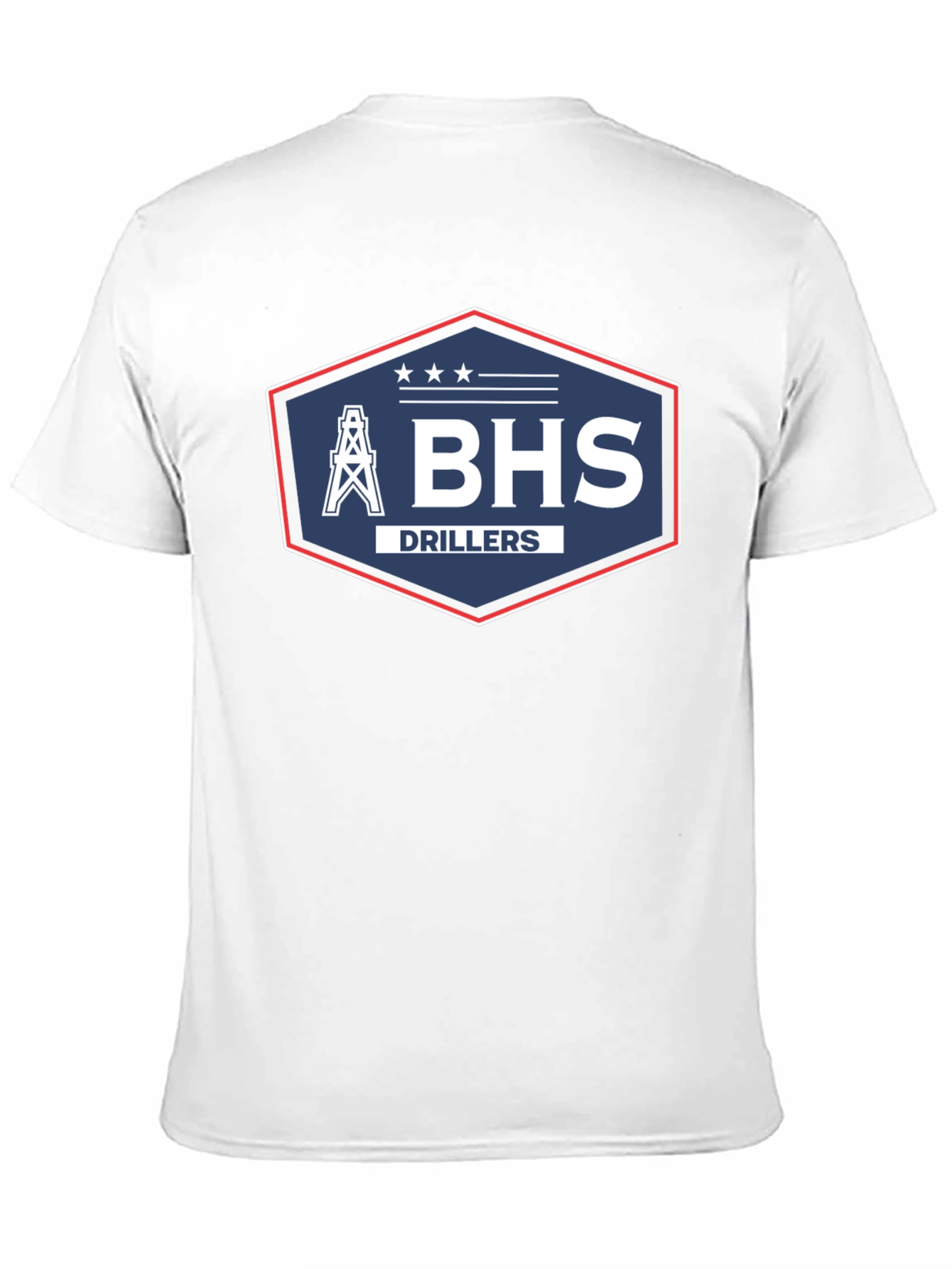 BHS Drillers T-Shirt - Black Crew Neck