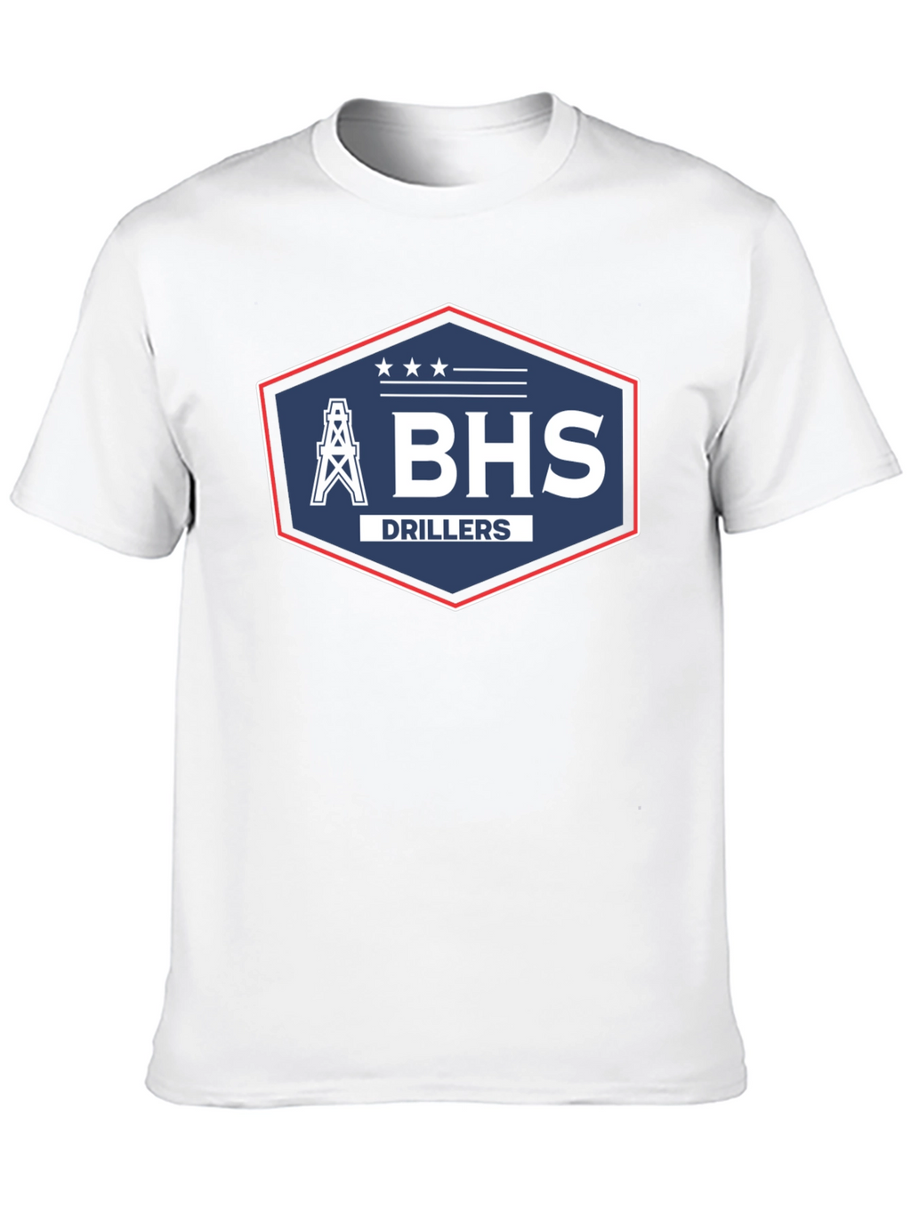 BHS Drillers T-Shirt - Black Crew Neck