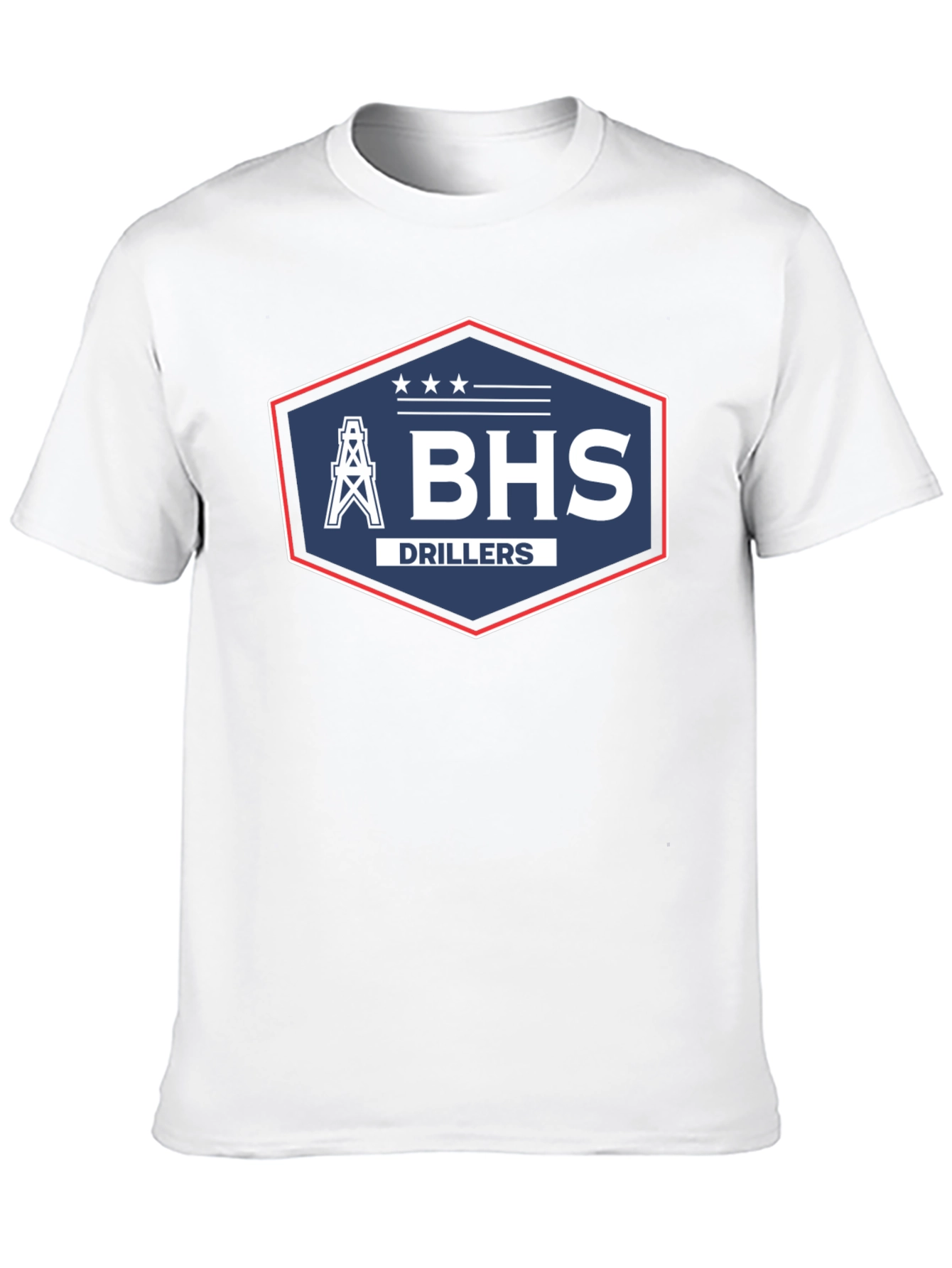 BHS Drillers T-Shirt - Black Crew Neck