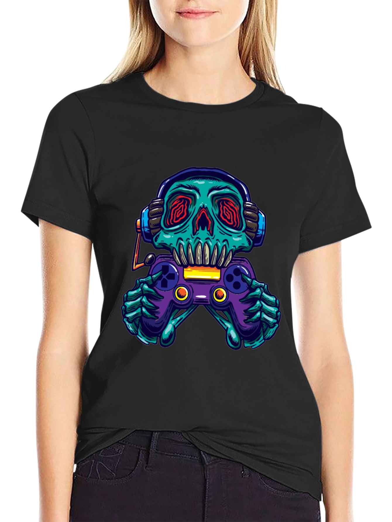 Gamer Skull T-Shirt