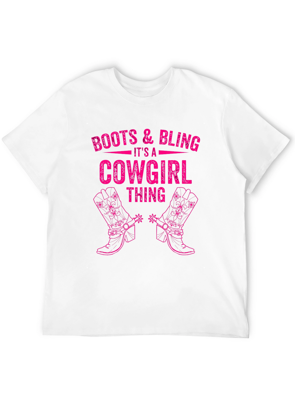 Boots & Bling Cowgirl Graphic T-Shirt