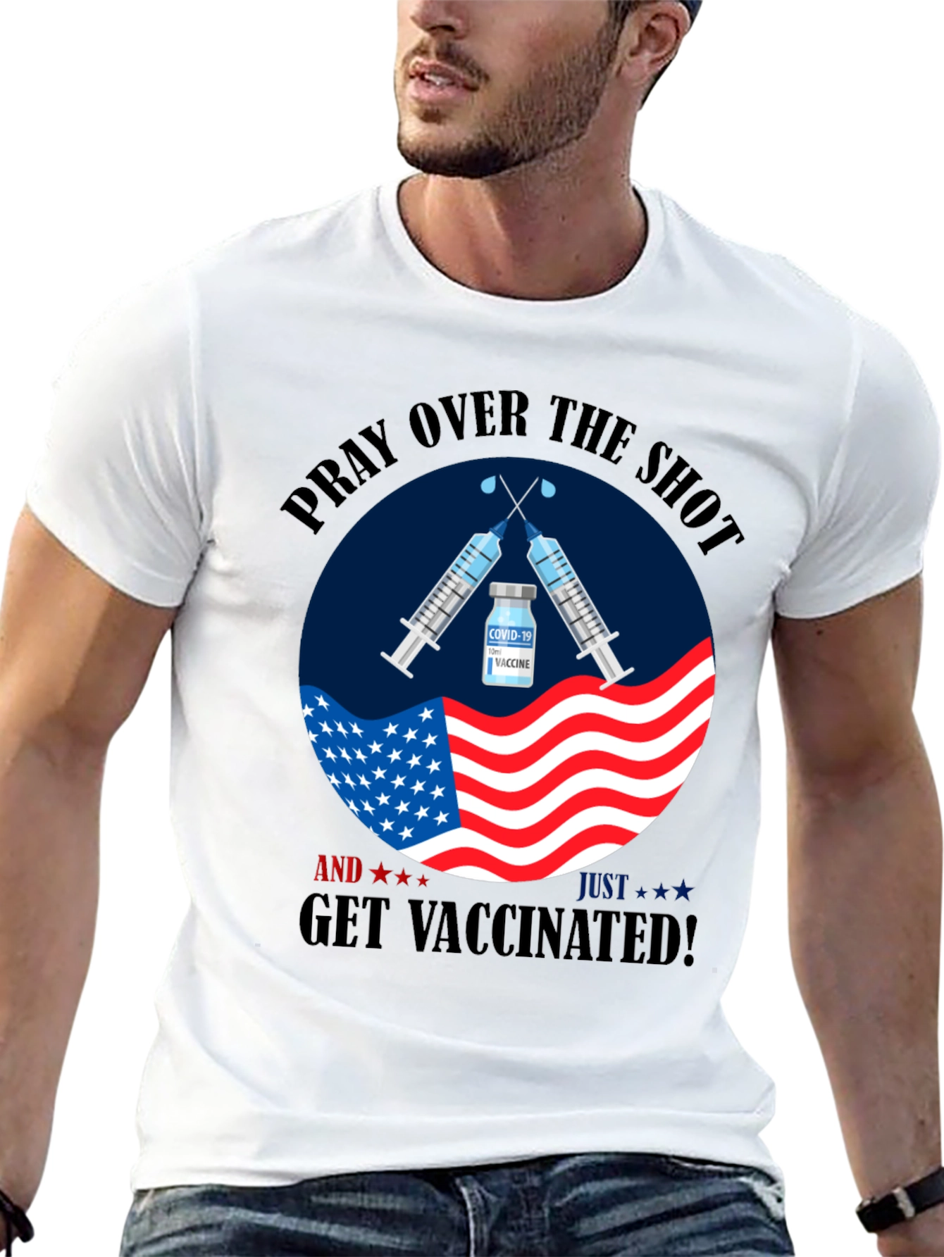 Pray Over the Shot T-Shirt