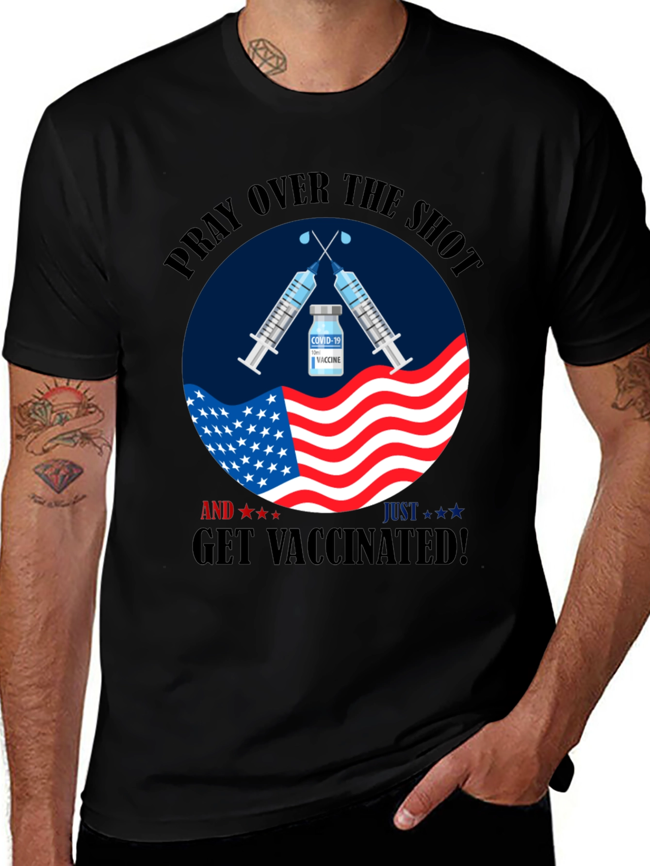 Pray Over the Shot T-Shirt