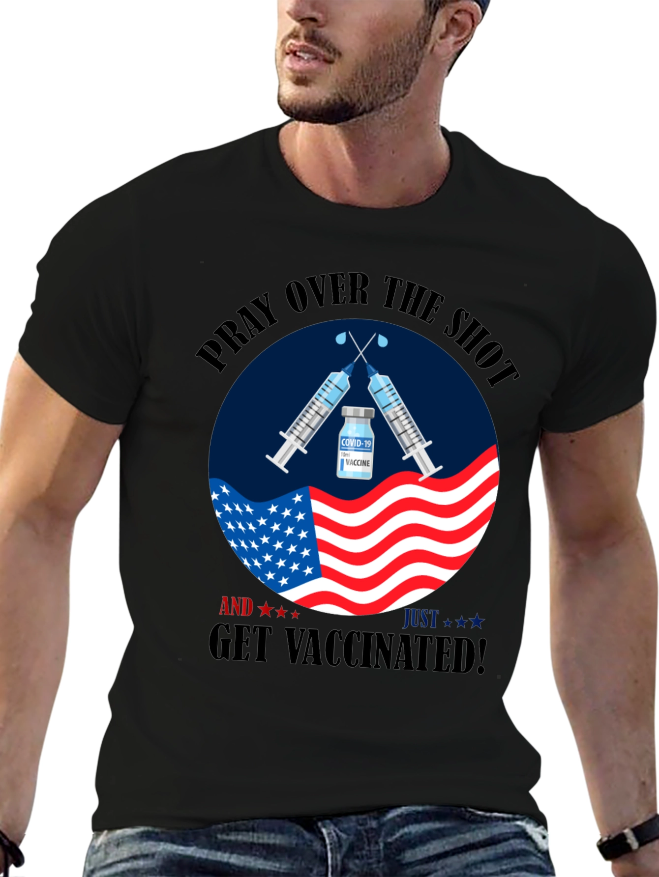 Pray Over the Shot T-Shirt