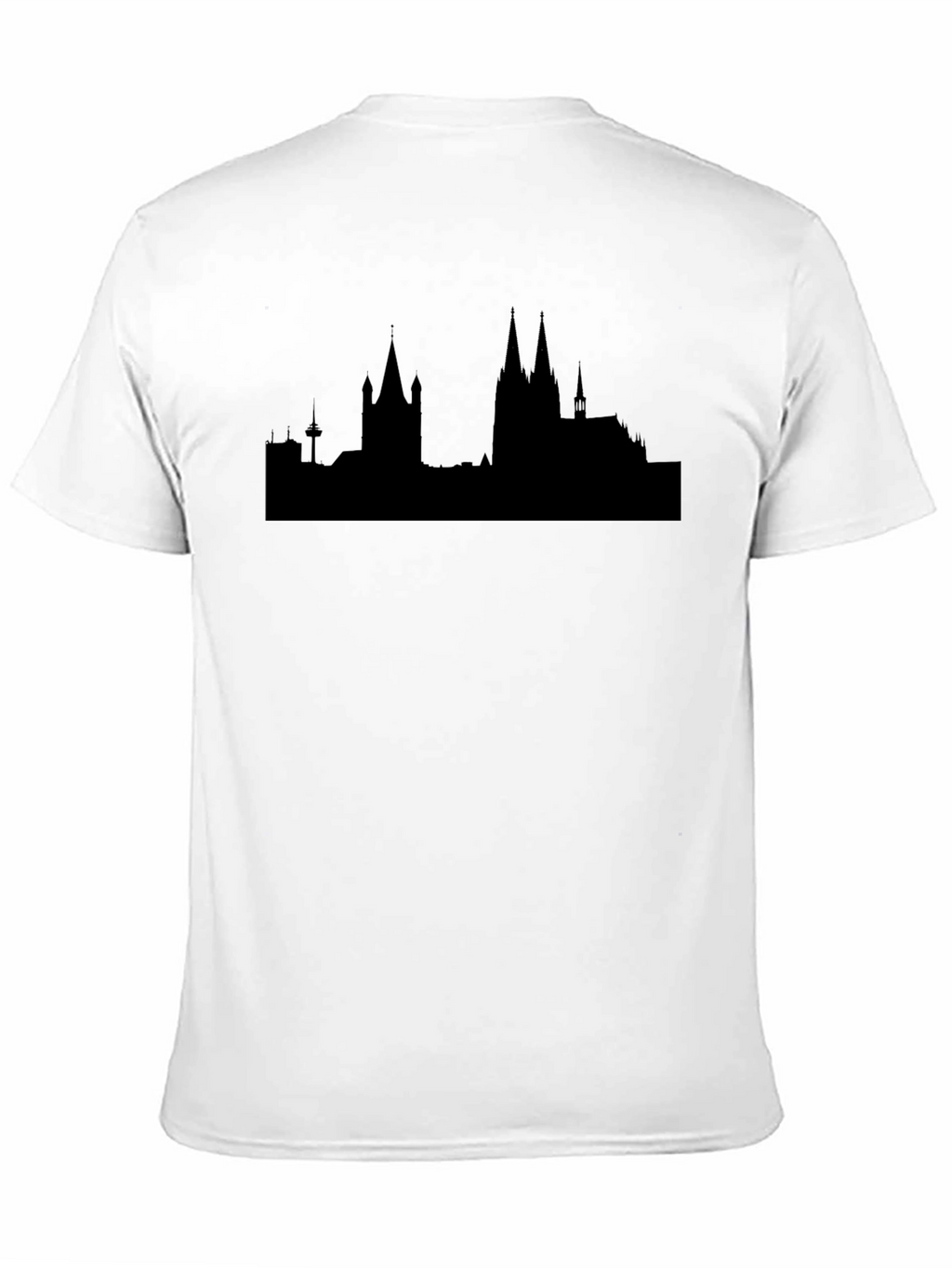 Cologne Skyline Black T-Shirt
