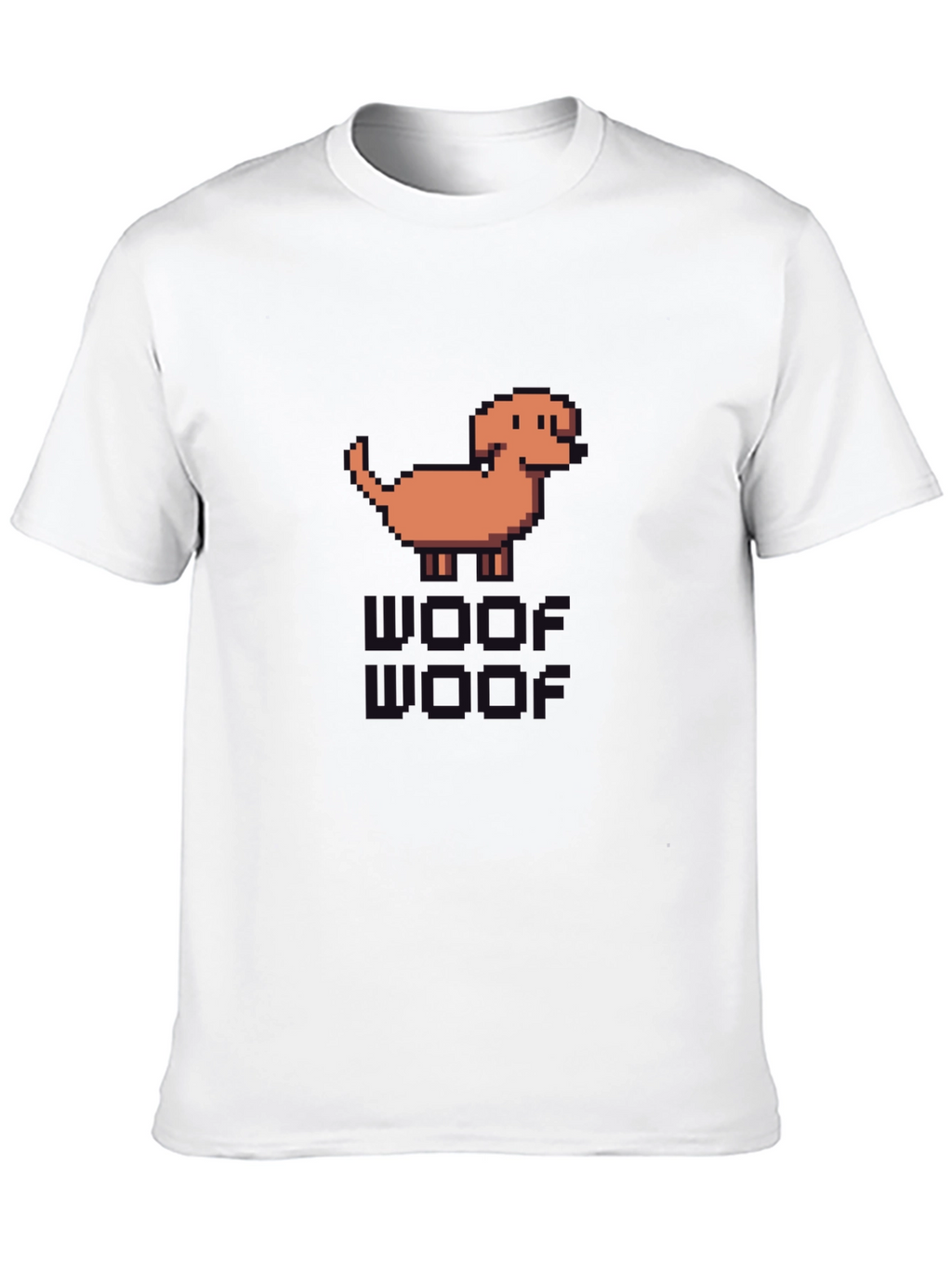 Pixel Dog T-Shirt - Retro Gaming Style