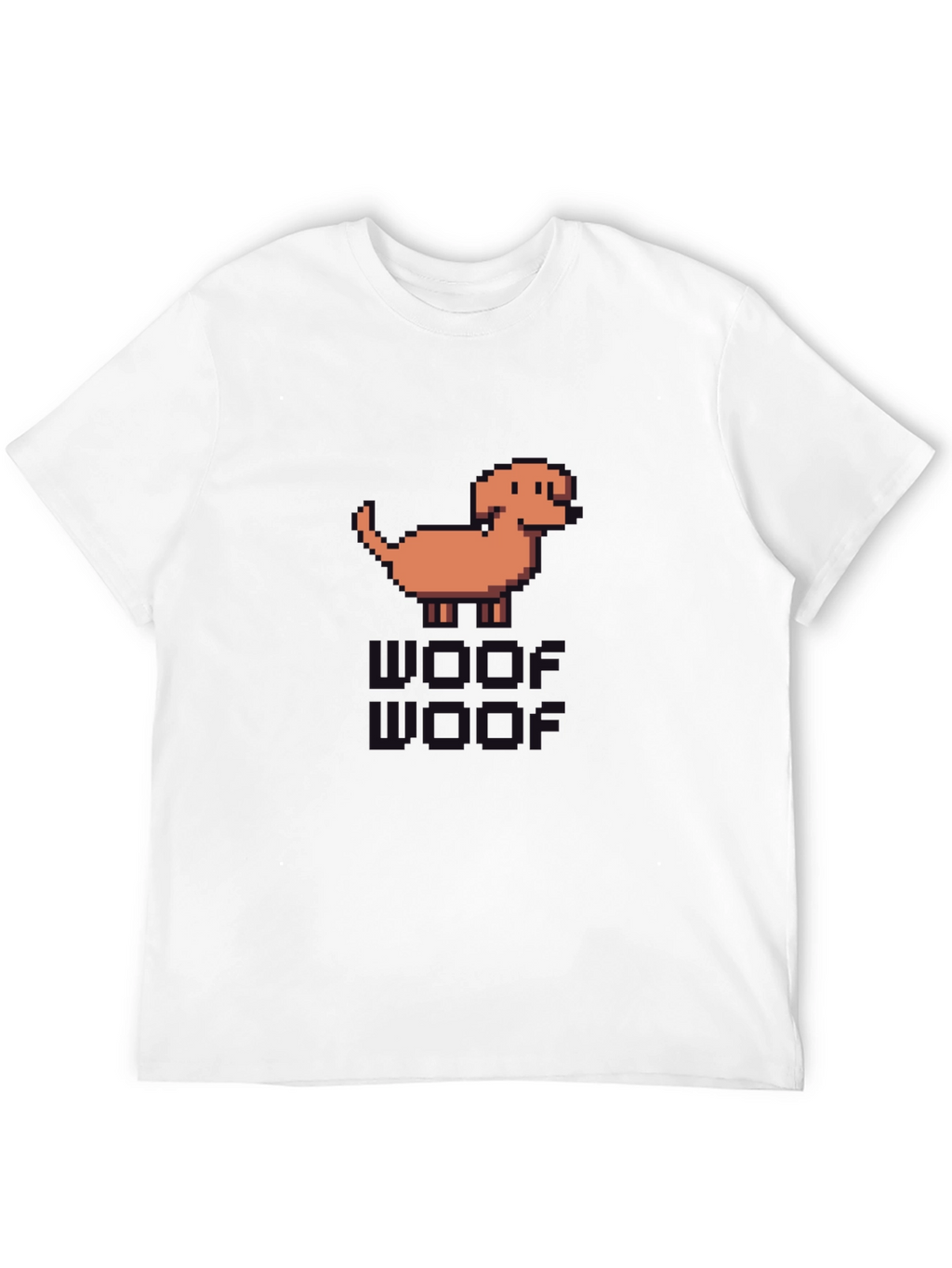 Pixel Dog T-Shirt - Retro Gaming Style