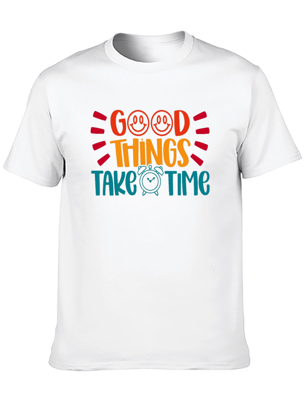 Good Things Take Time Graphic Tee - Black