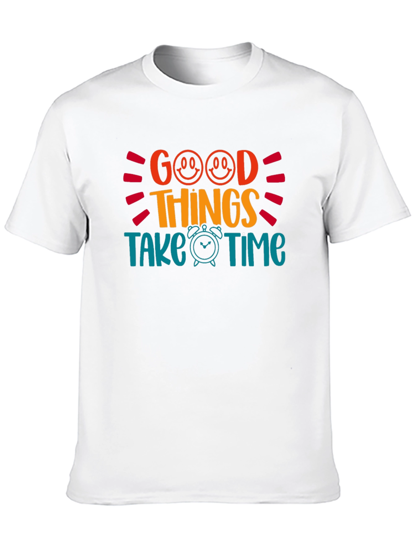 Good Things Take Time Graphic Tee - Black