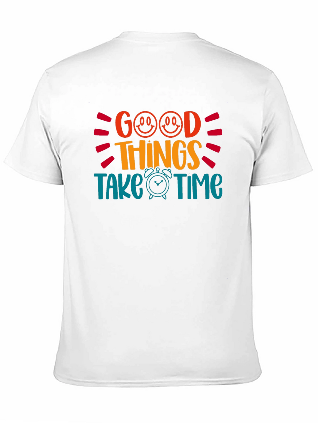 Good Things Take Time Graphic Tee - Black