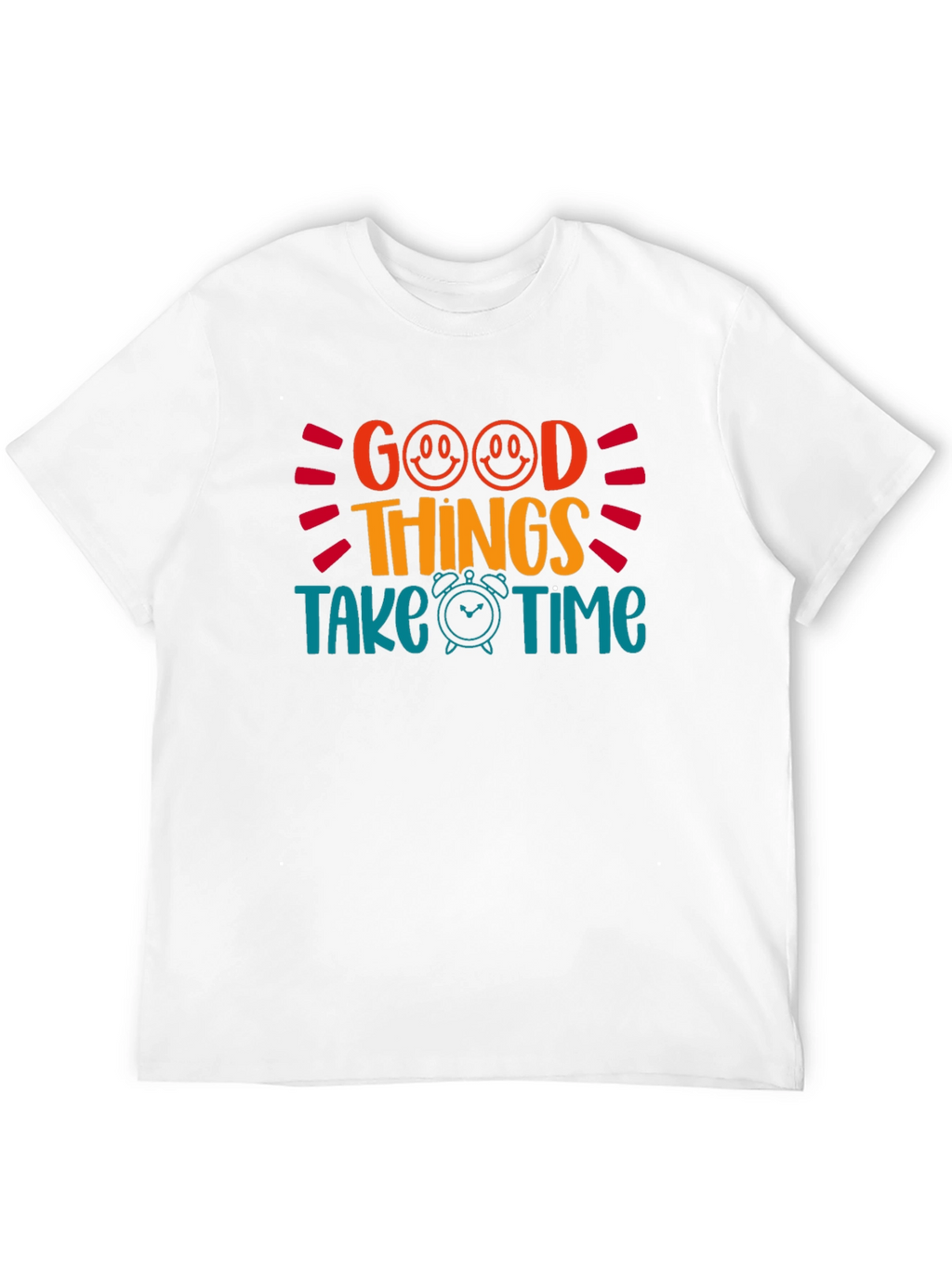 Good Things Take Time Graphic Tee - Black