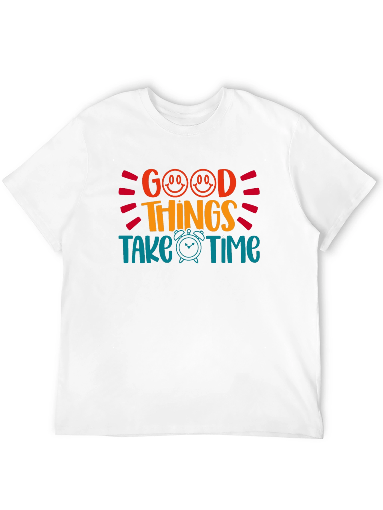 Good Things Take Time Graphic Tee - Black
