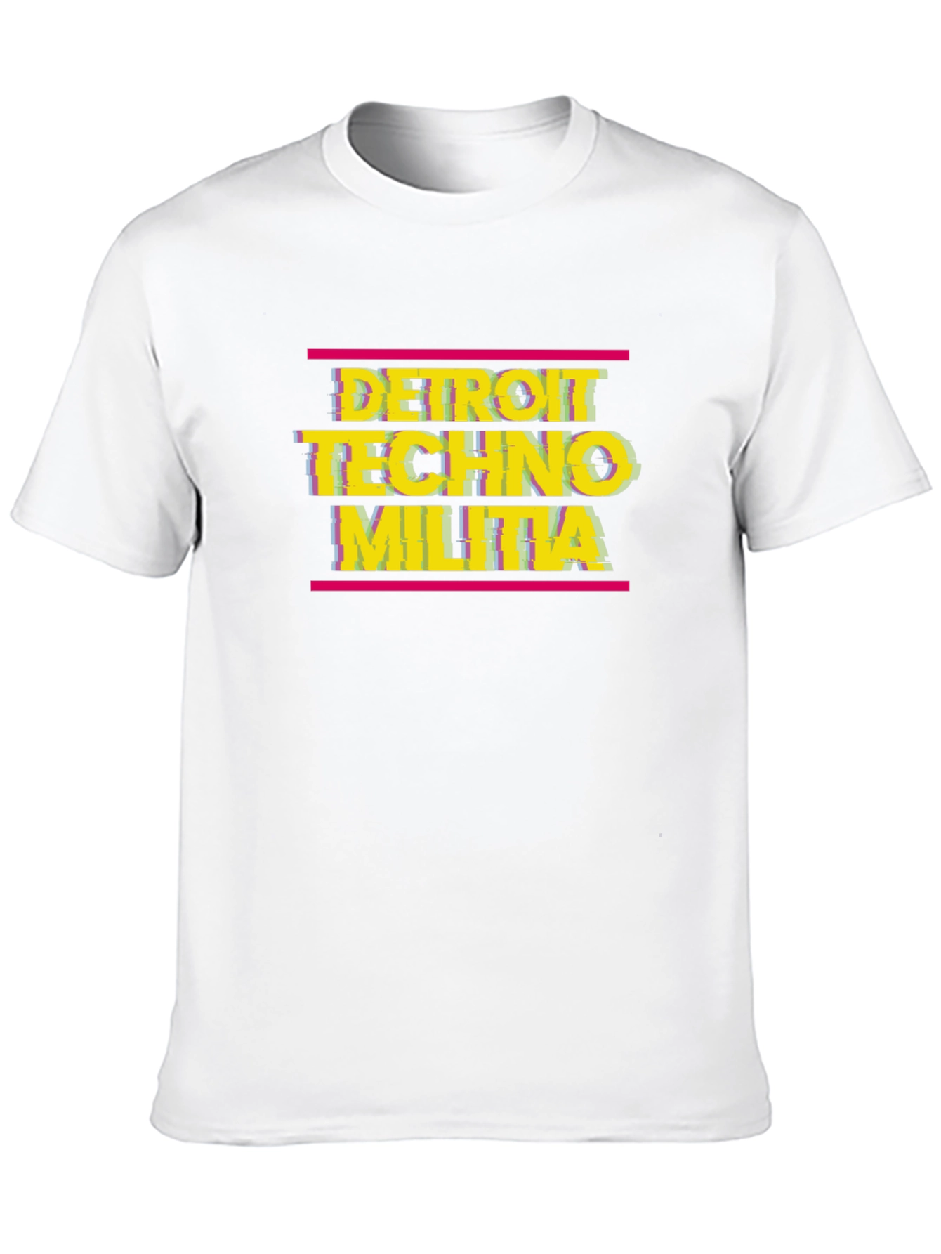 Detroit Techno Militia Graphic Tee - Black