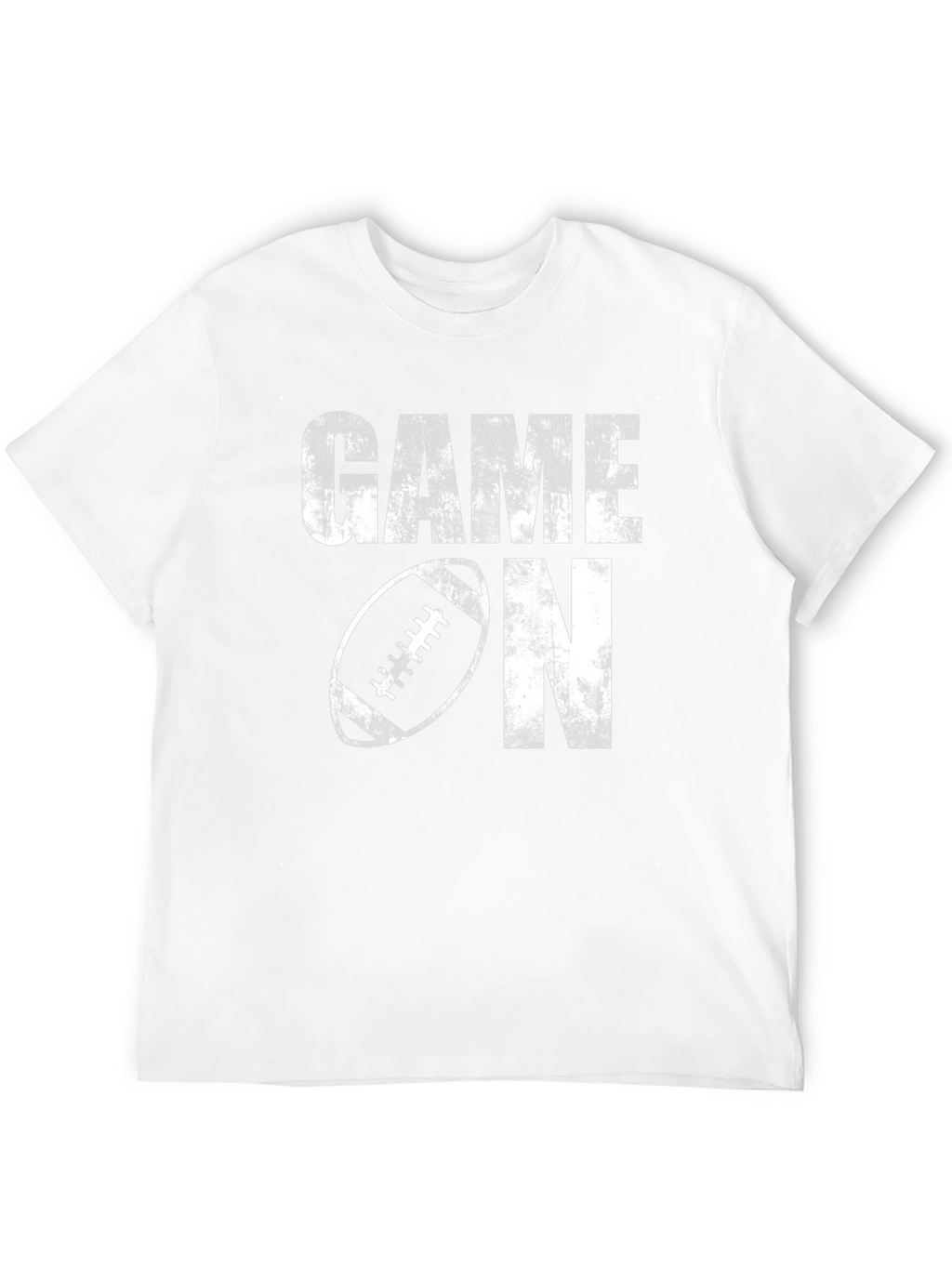 Game On Football Graphic Tee - Black