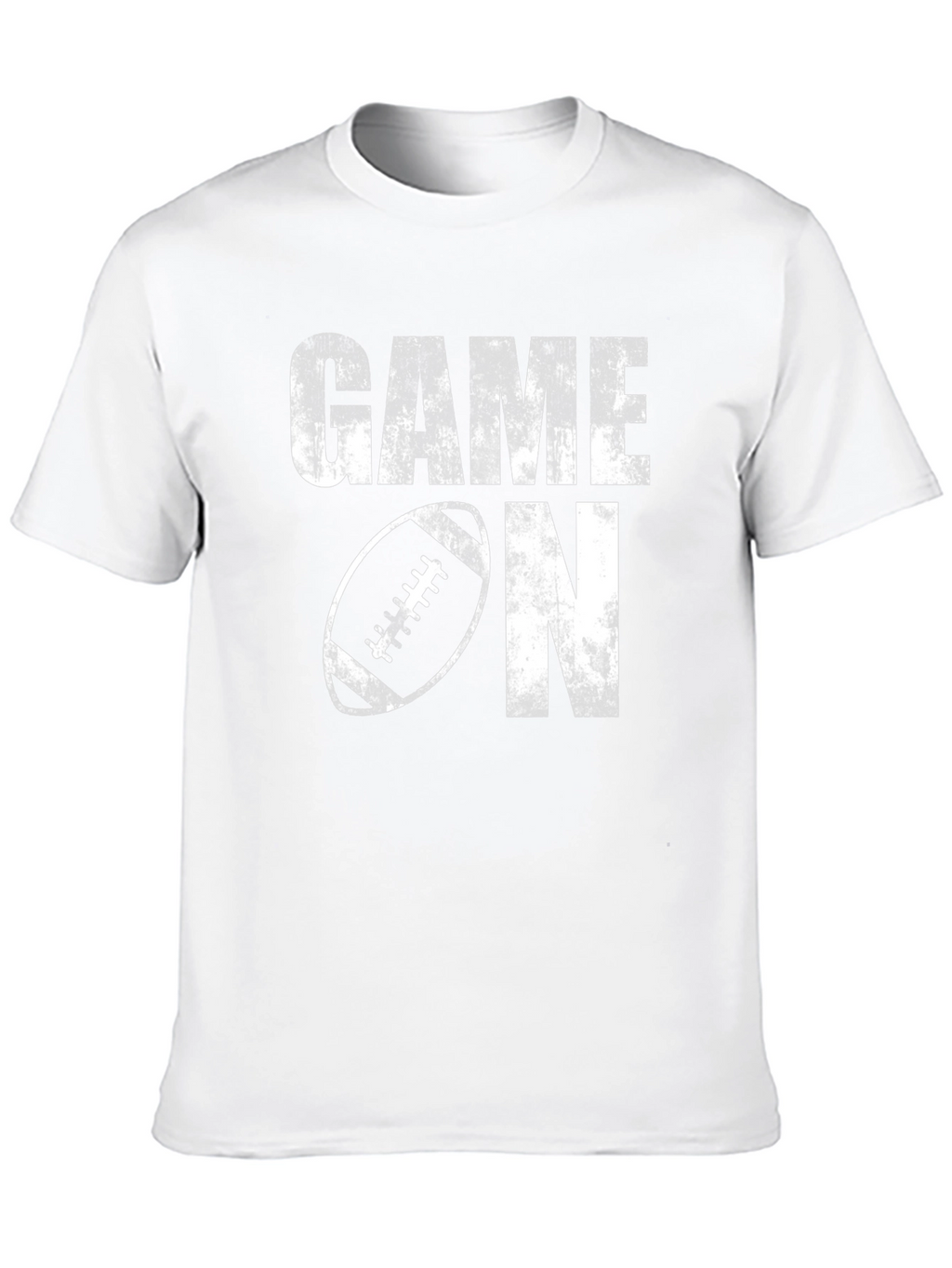 Game On Football Graphic Tee - Black