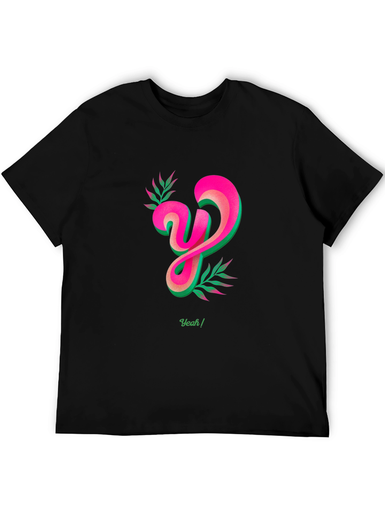 Modern Graphic T-Shirt with Bold Letter Design